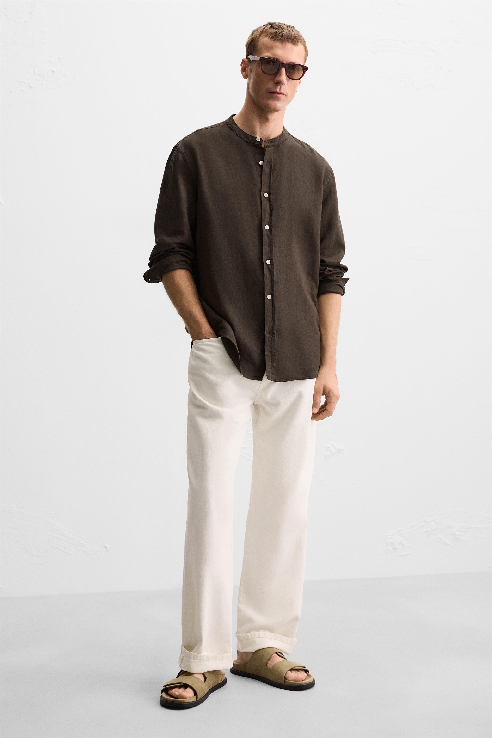 DOUBLE STRAP LEATHER SANDALS