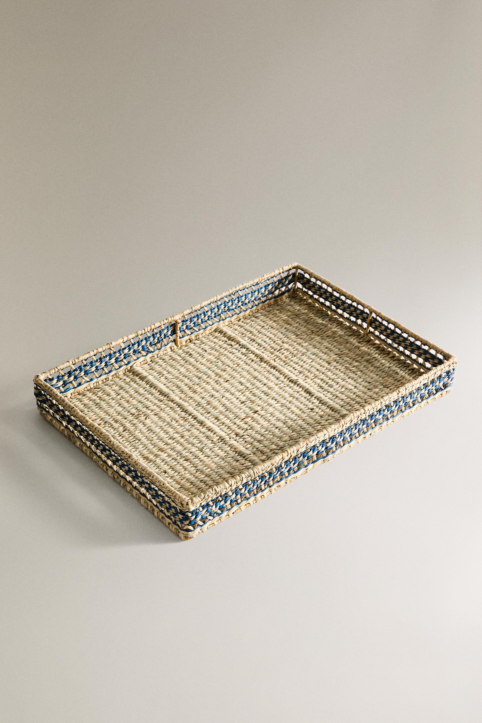 RECTANGULAR SEAGRASS TRAY