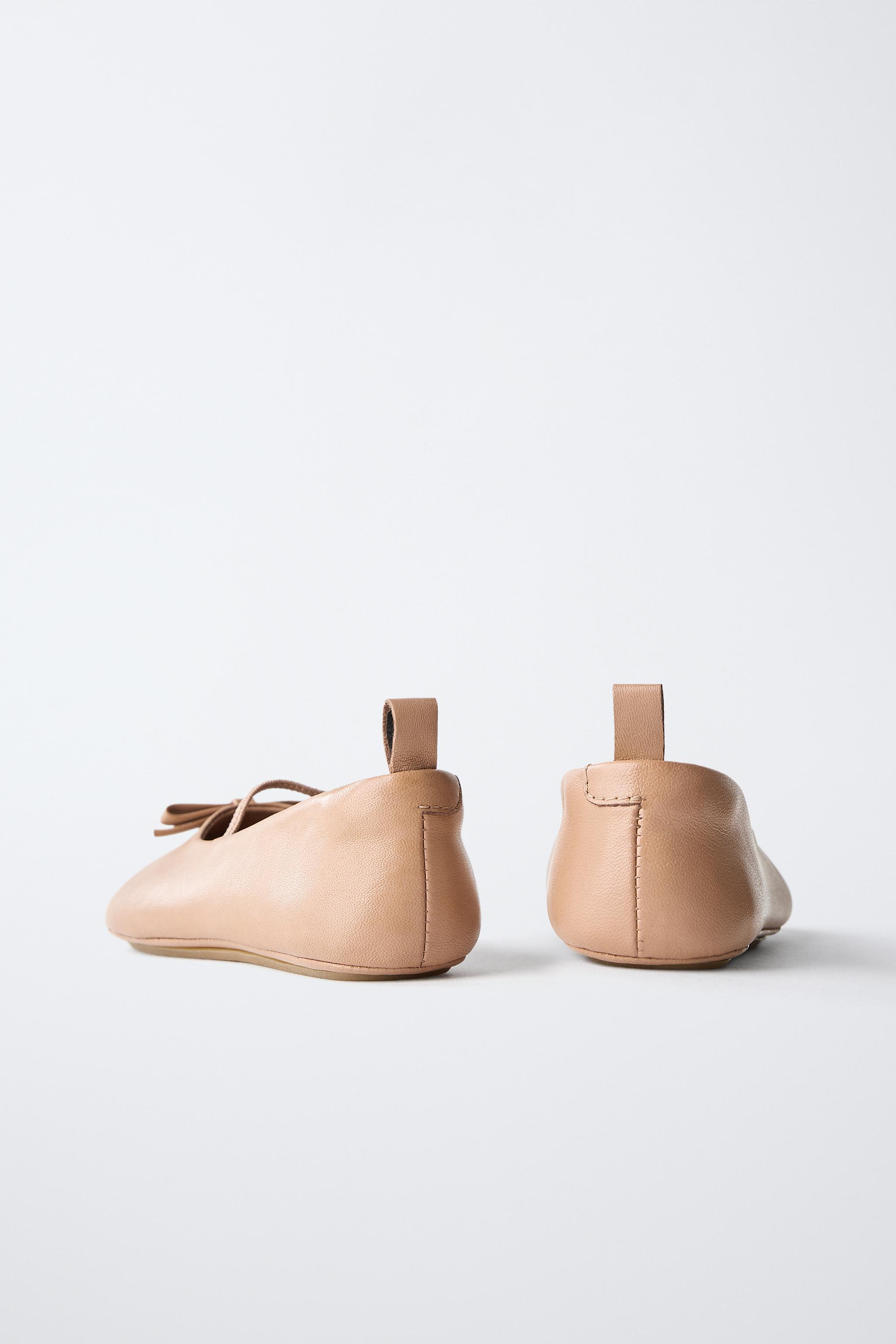 LEATHER BALLET FLATS LIMITED EDITION