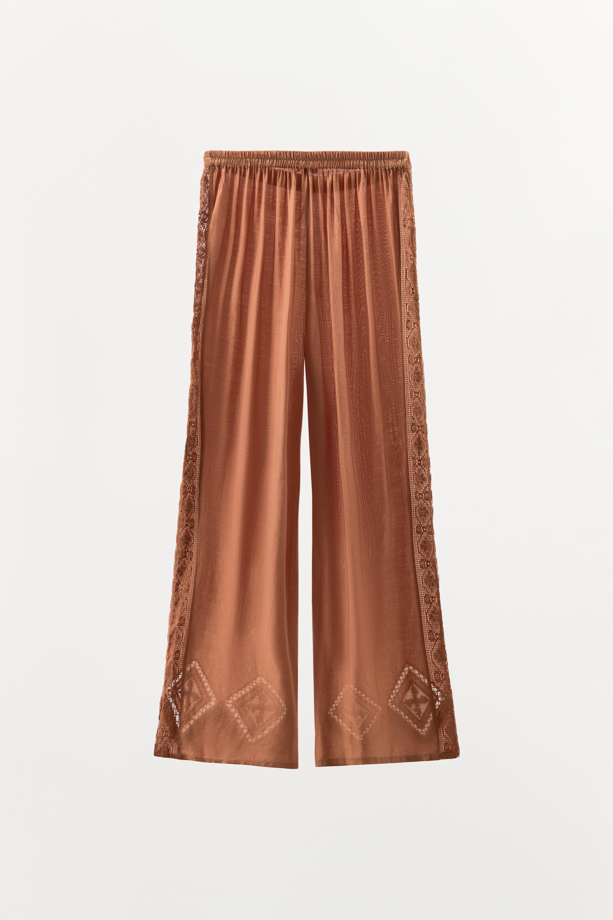 LIMITED EDITION RHOMBUS LACE PANTS