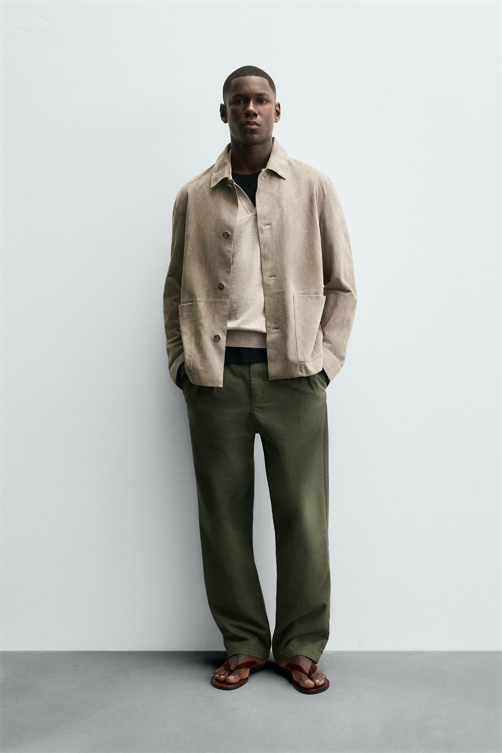 SUEDE LEATHER JACKET