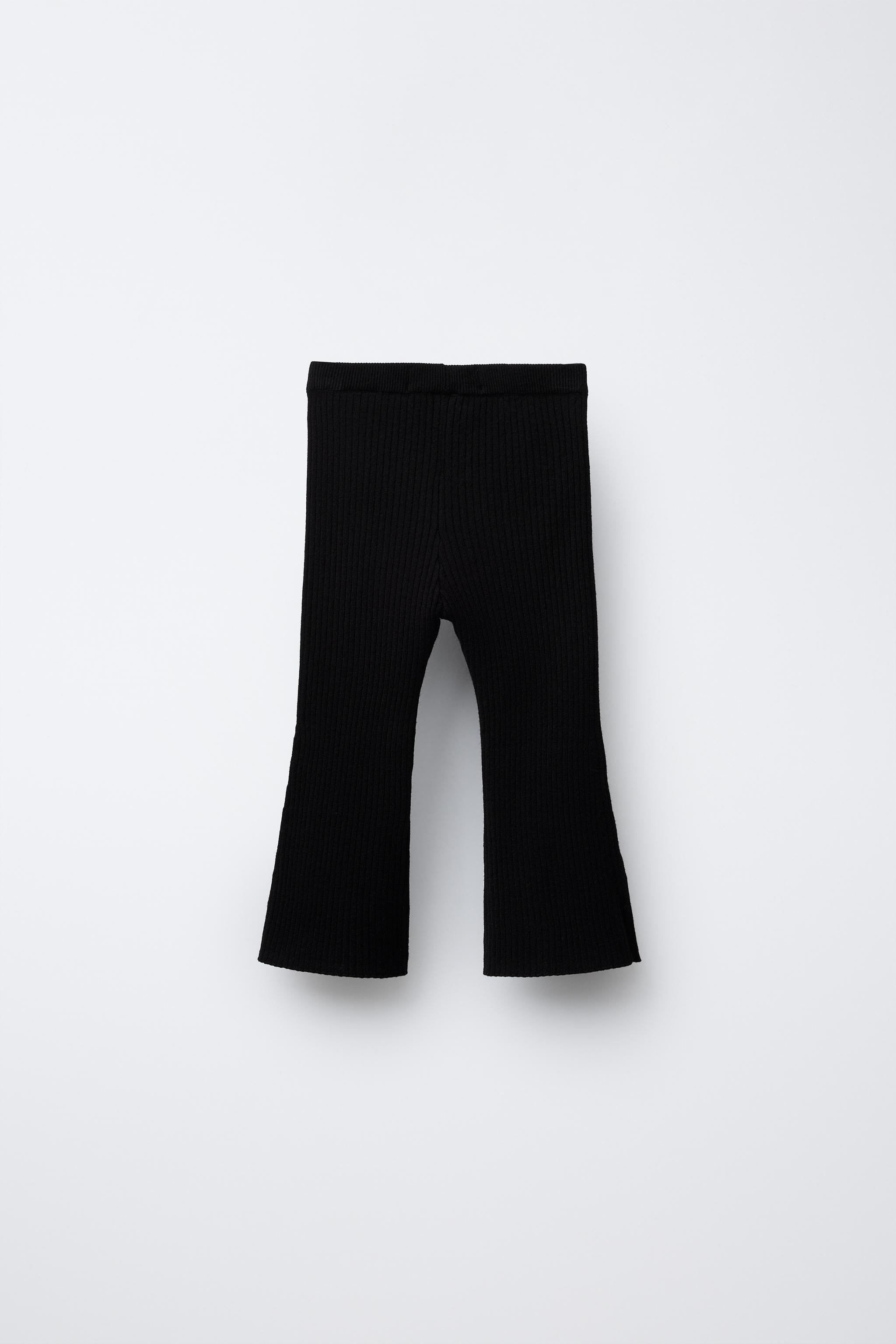 KNIT FLARE LEGGINGS