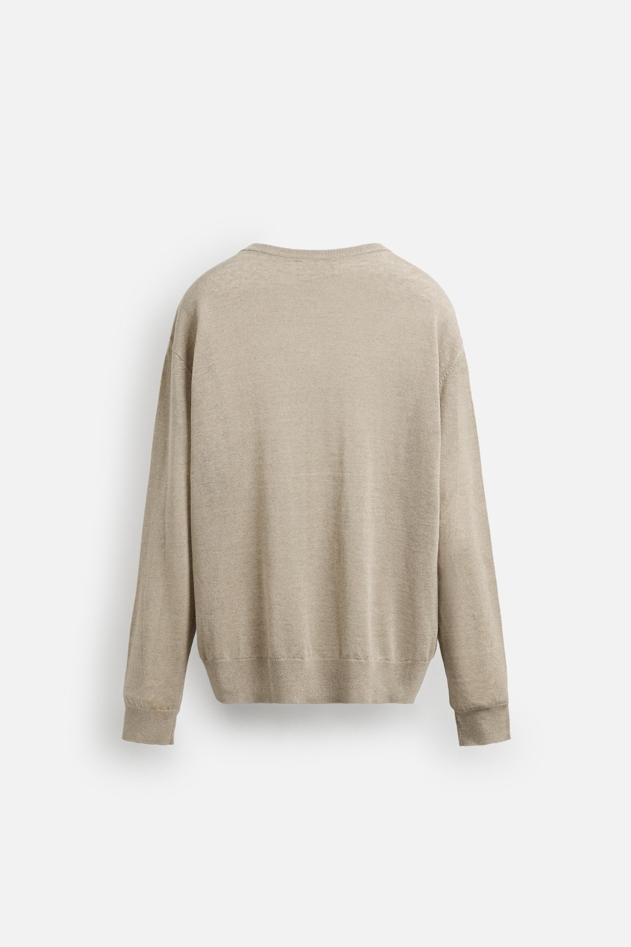 LIGHTWEIGHT LINEN SWEATER