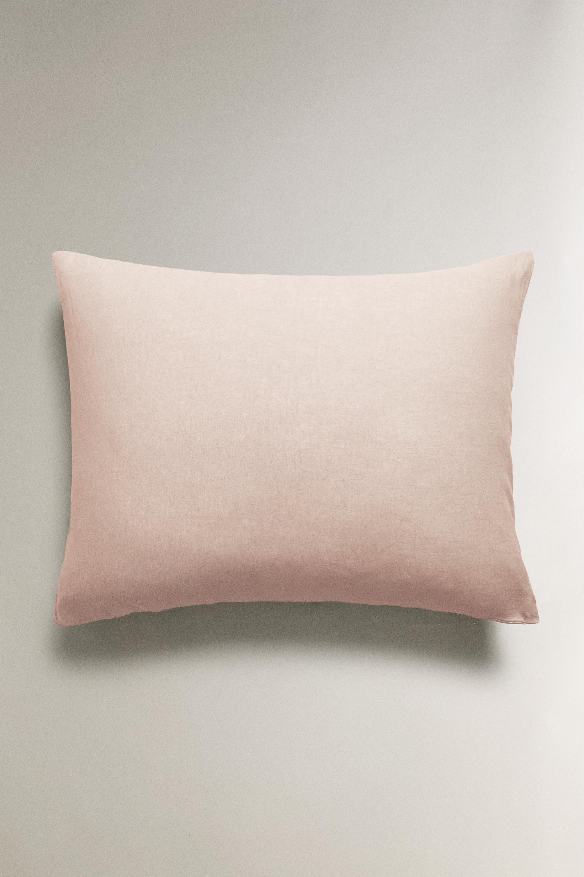 XXL LINEN THROW PILLOW COVER