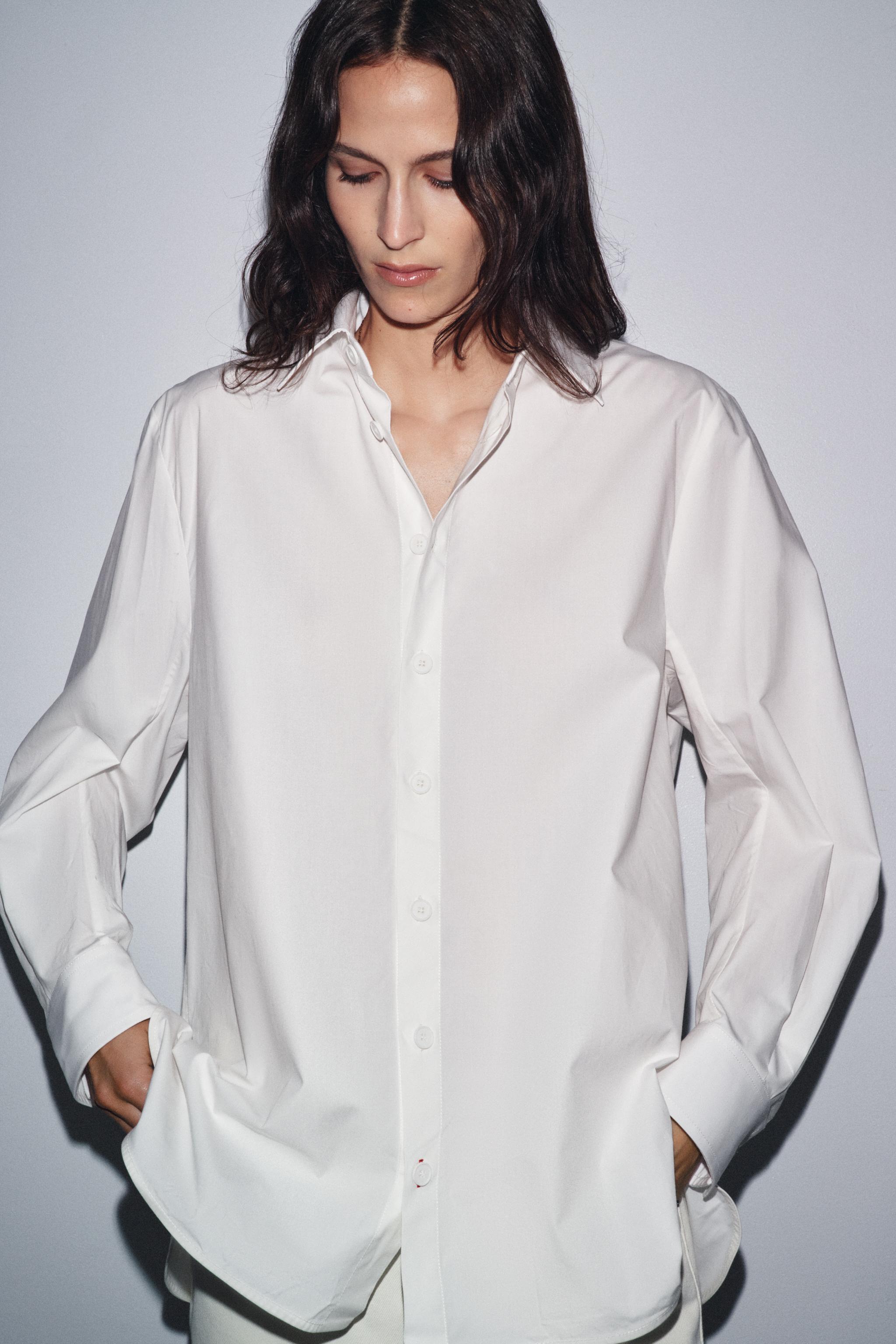 ZW COLLECTION POPLIN SHIRT