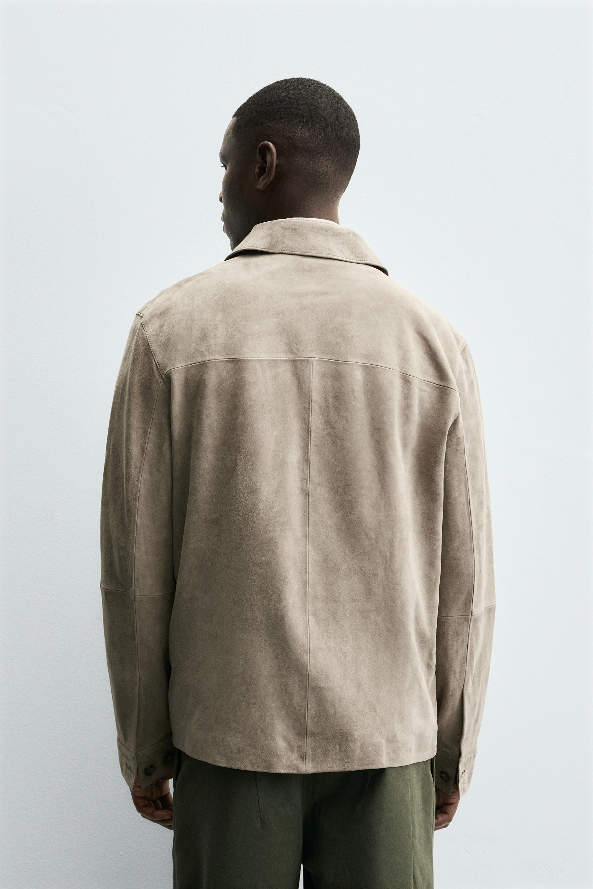 SUEDE LEATHER JACKET