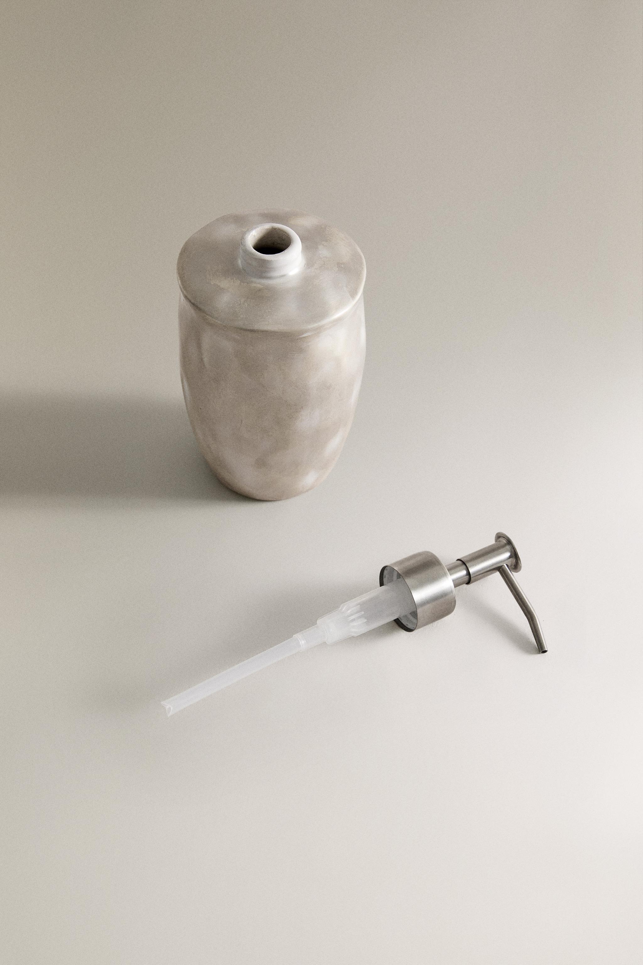 CERAMIC SHINY SOAP DISPENSER