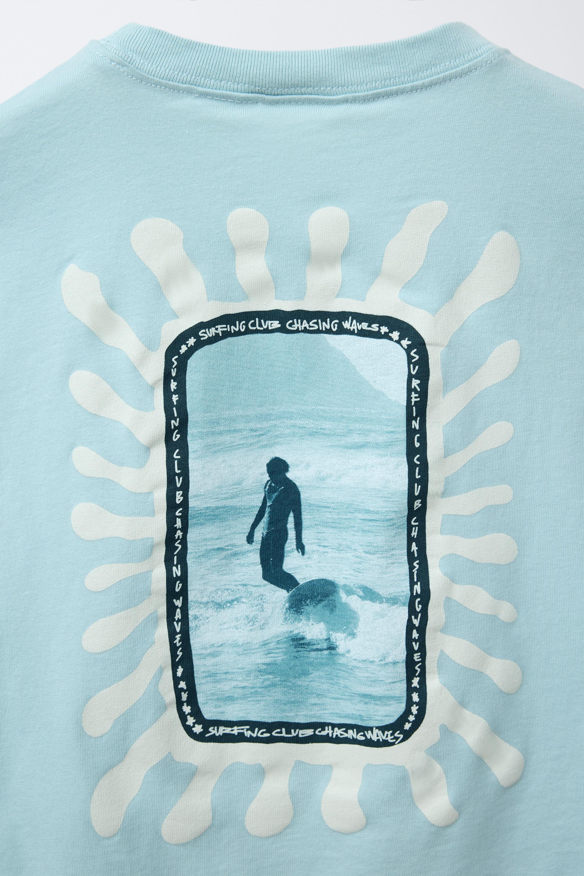 SURF PRINT T-SHIRT