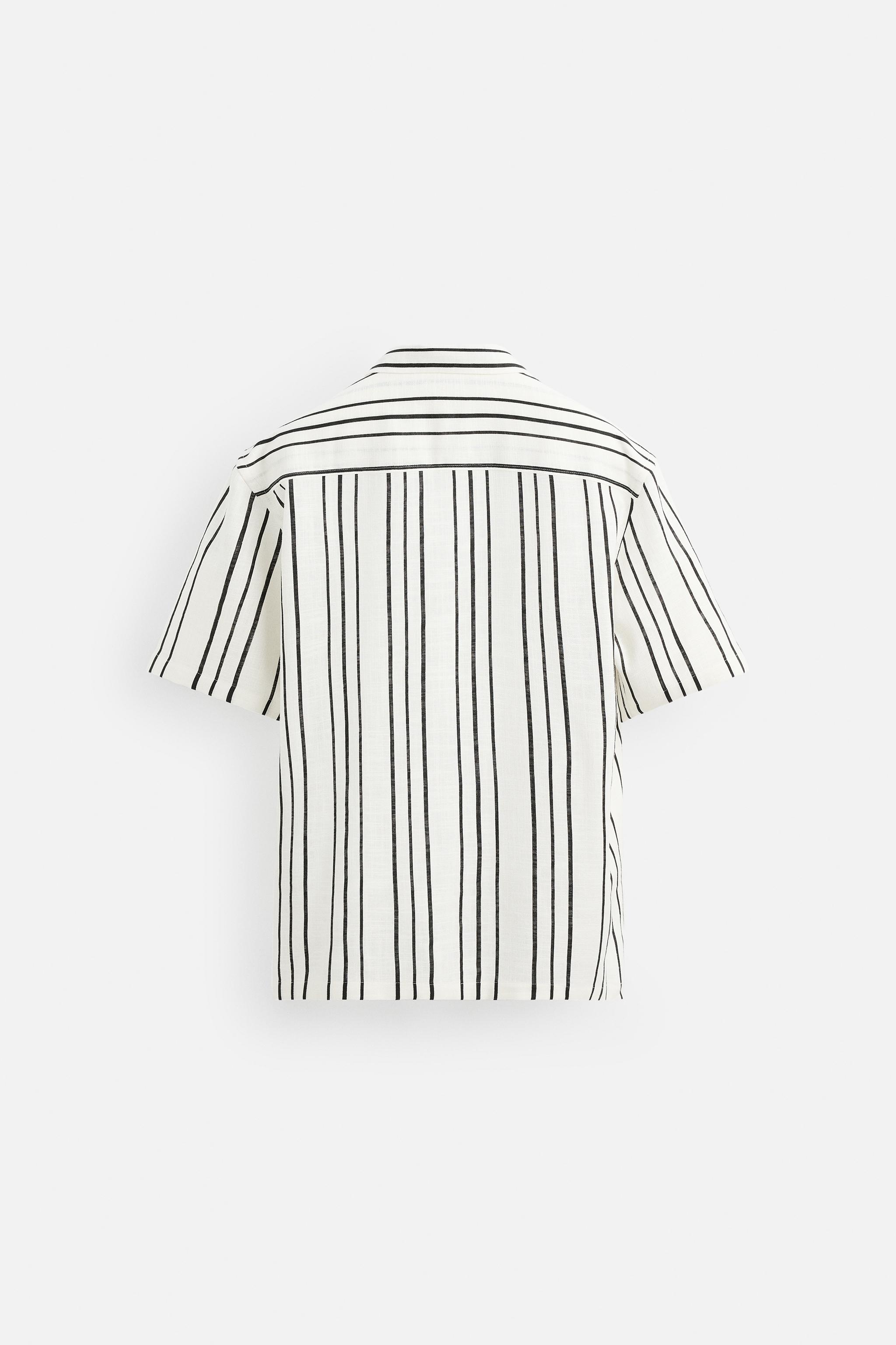 FLOWY STRIPED SHIRT