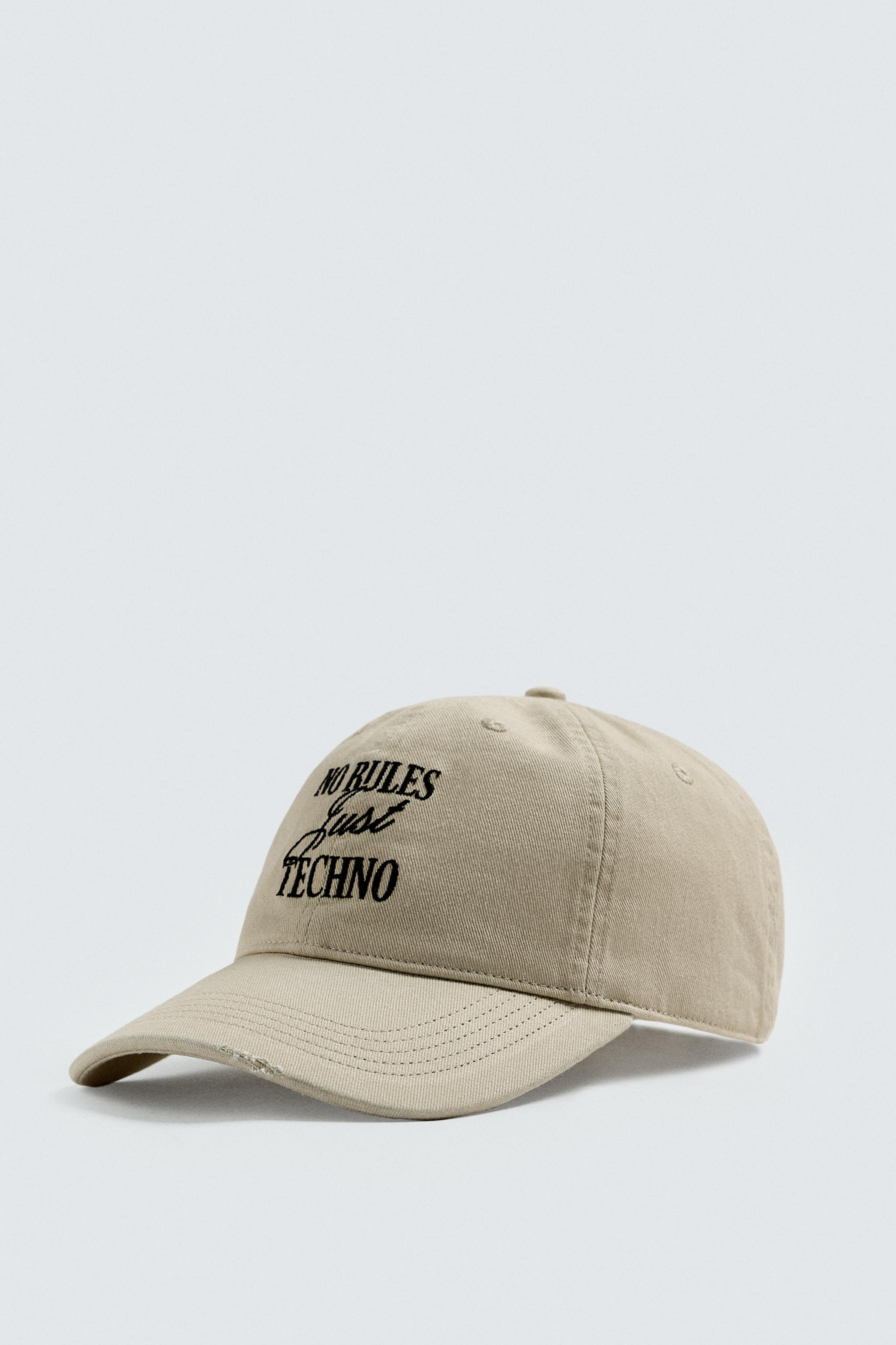 EMBROIDERED WASHED CAP