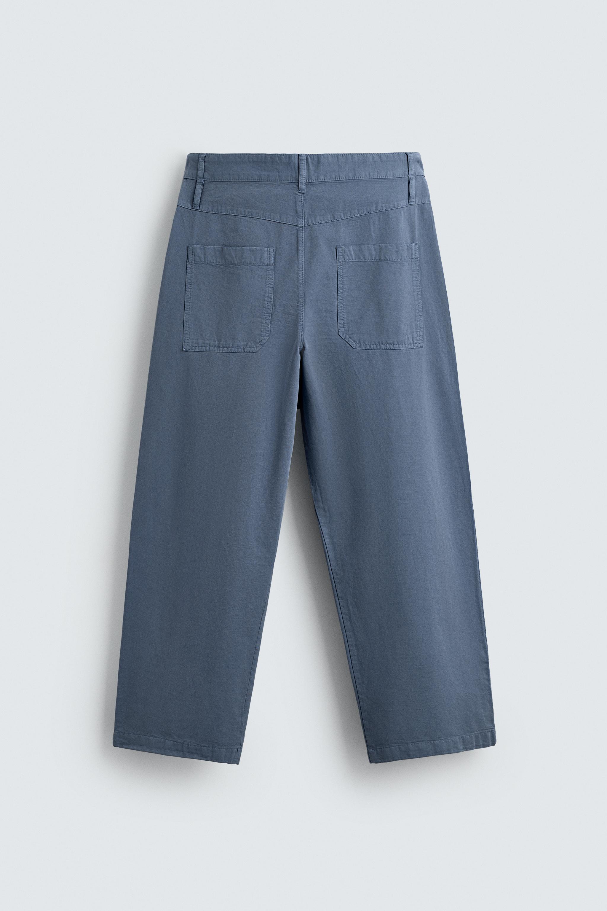 PLEATED BALLOON FIT PANTS