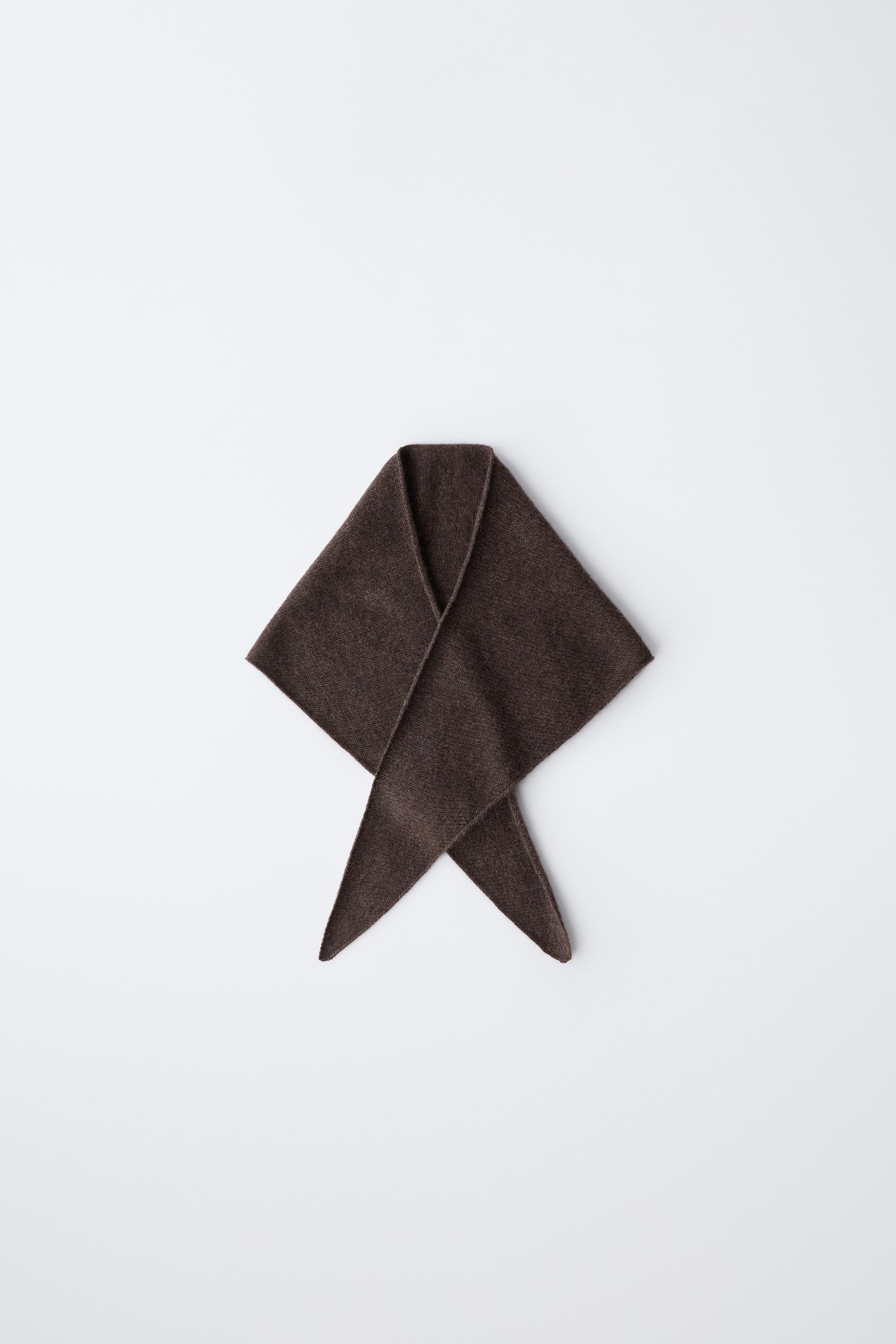 TRIANGULAR 100% CASHMERE SCARF