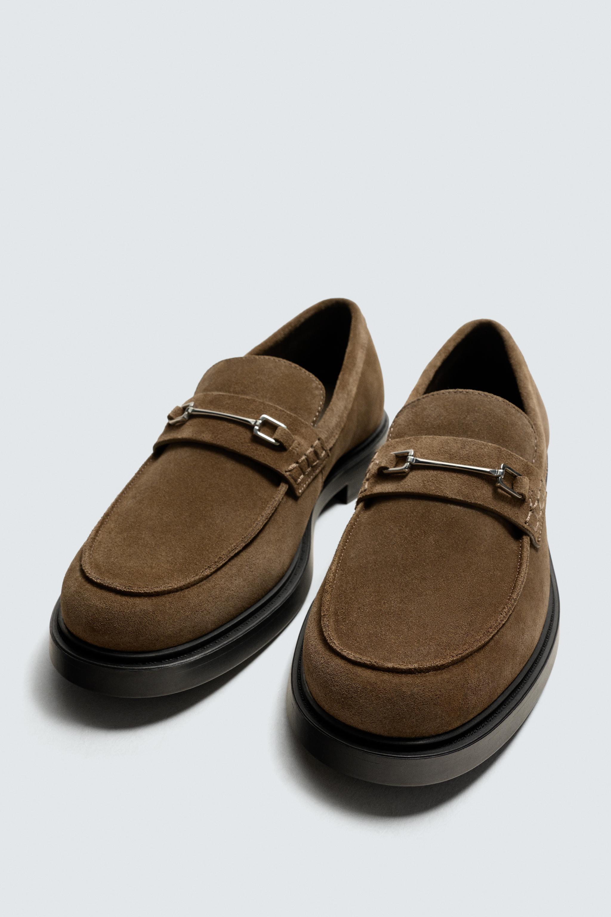 LEATHER PENNY LOAFERS