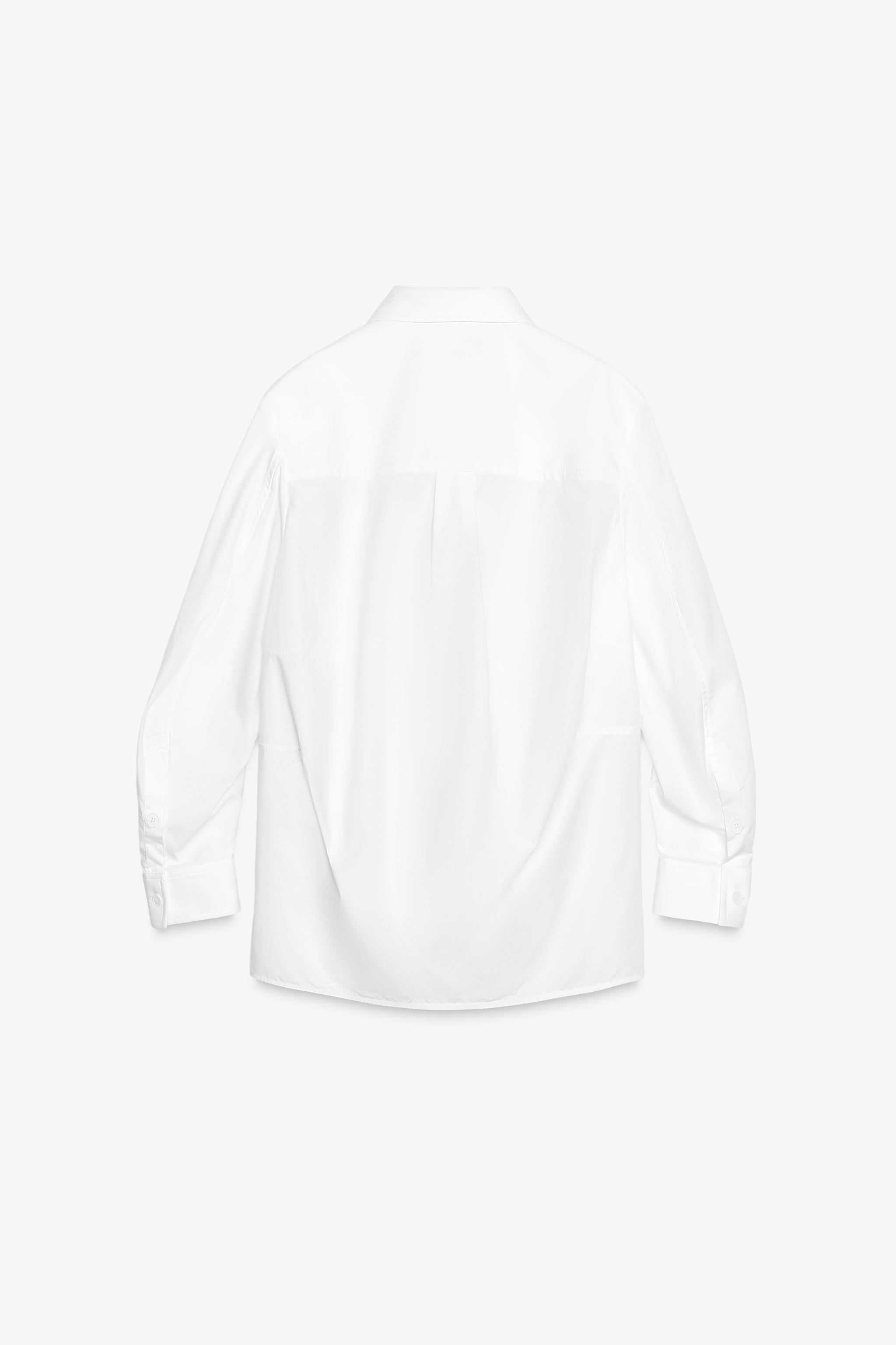 ZW COLLECTION POPLIN SHIRT