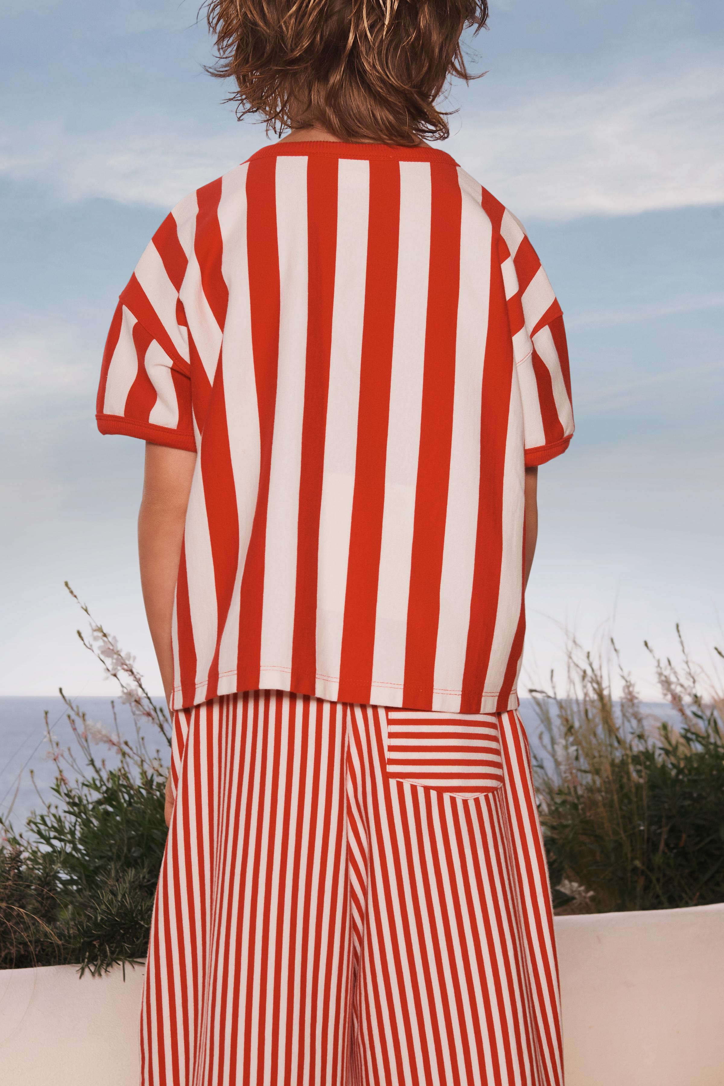 LIMITED EDITION STRIPED BALLOON PANTS