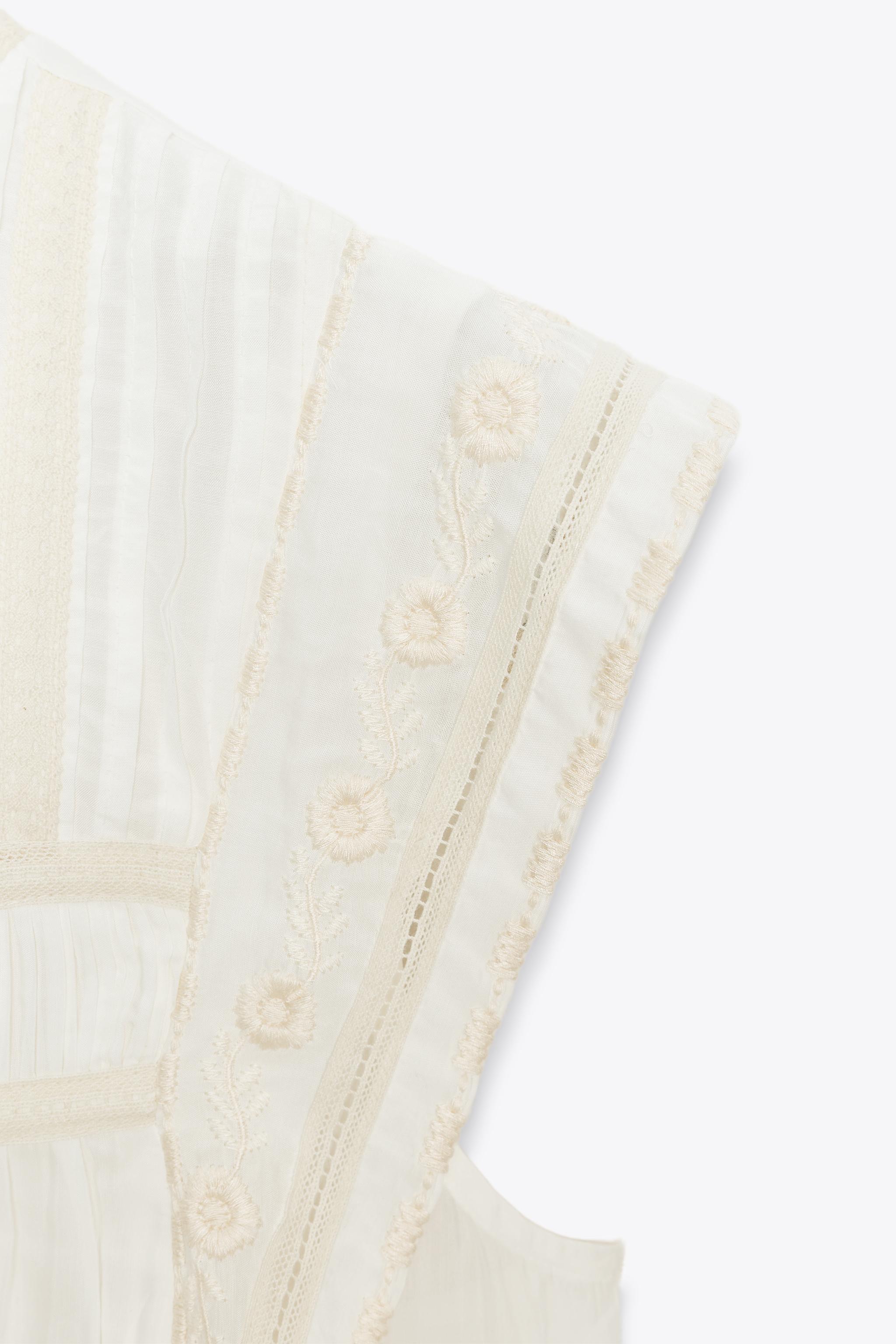 ZW COLLECTION EMBROIDERED BLOUSE