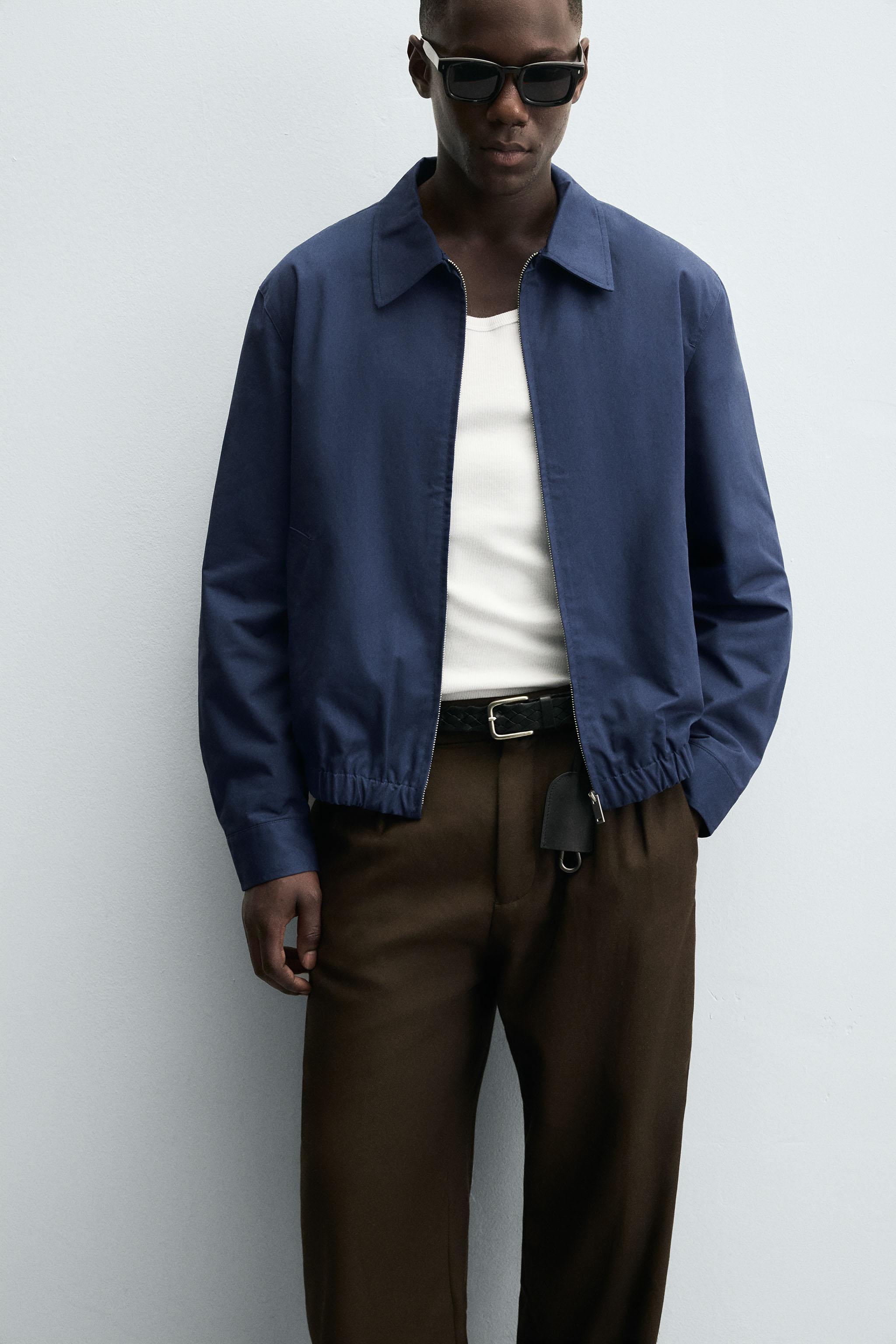 REGULAR FIT COTTON JACKET