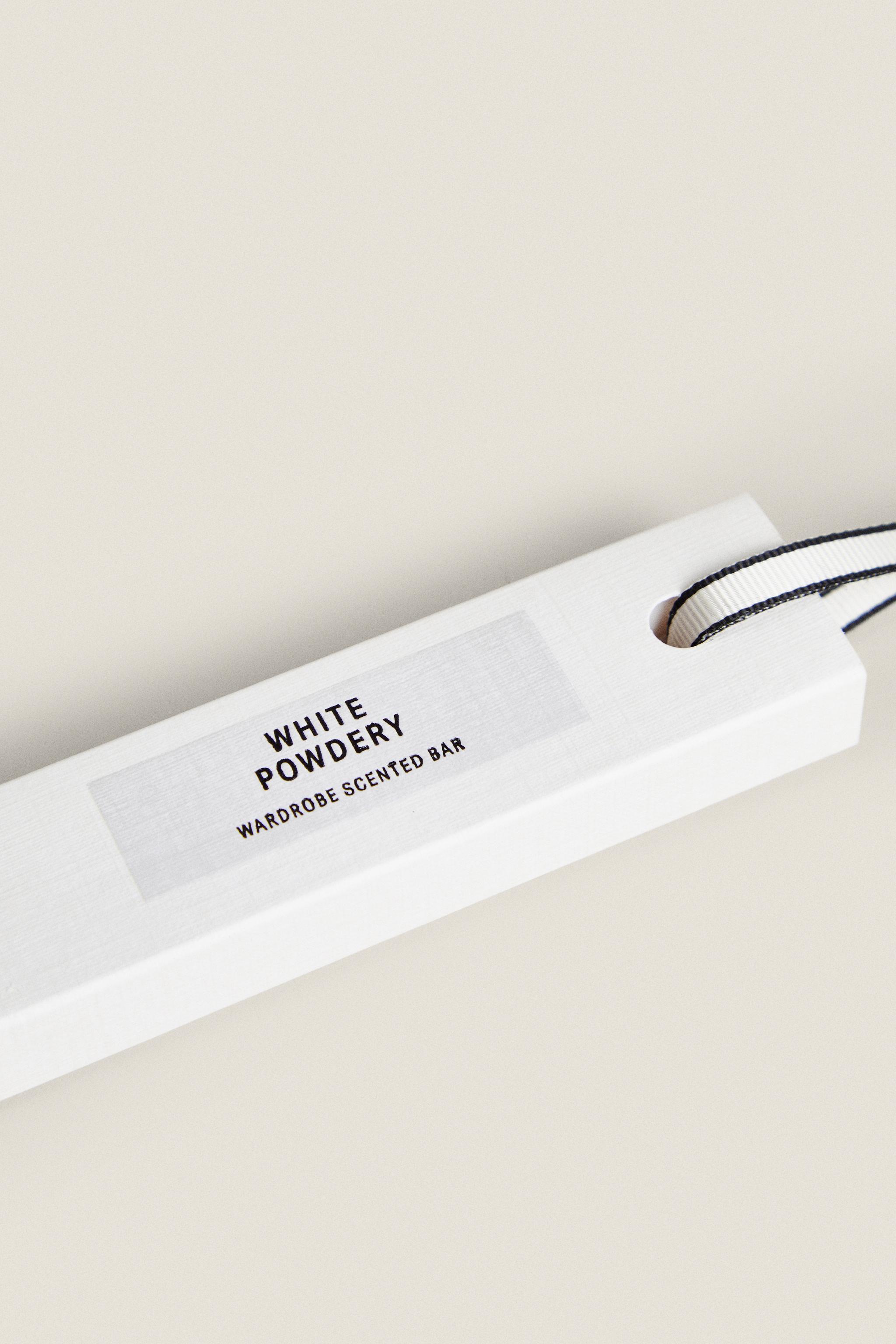 SET OF WHITE POWDERY WARDROBE SCENTED STICKS (SET OF 3)