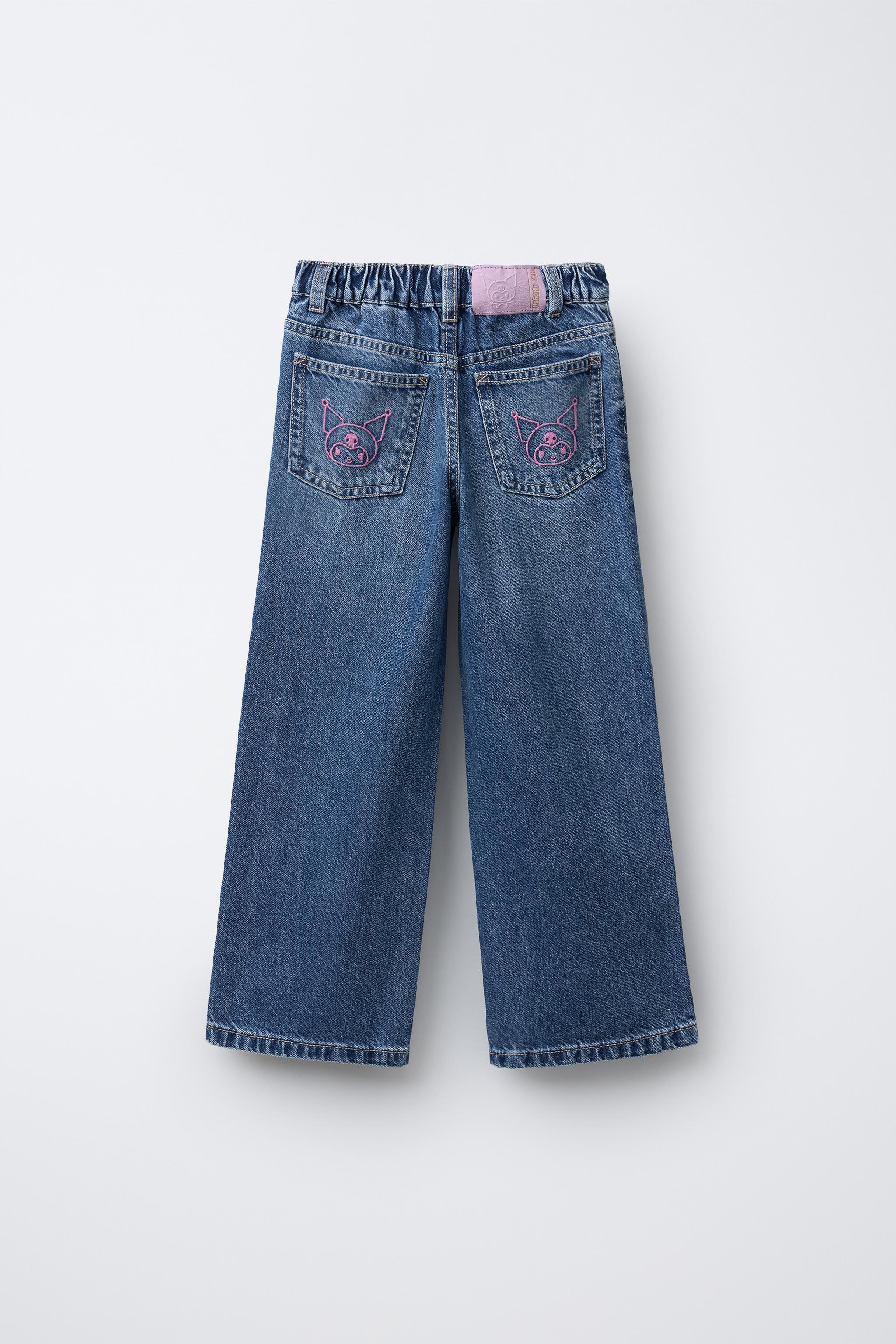 KUROMI © SANRIO WIDE LEG DENIM PANTS