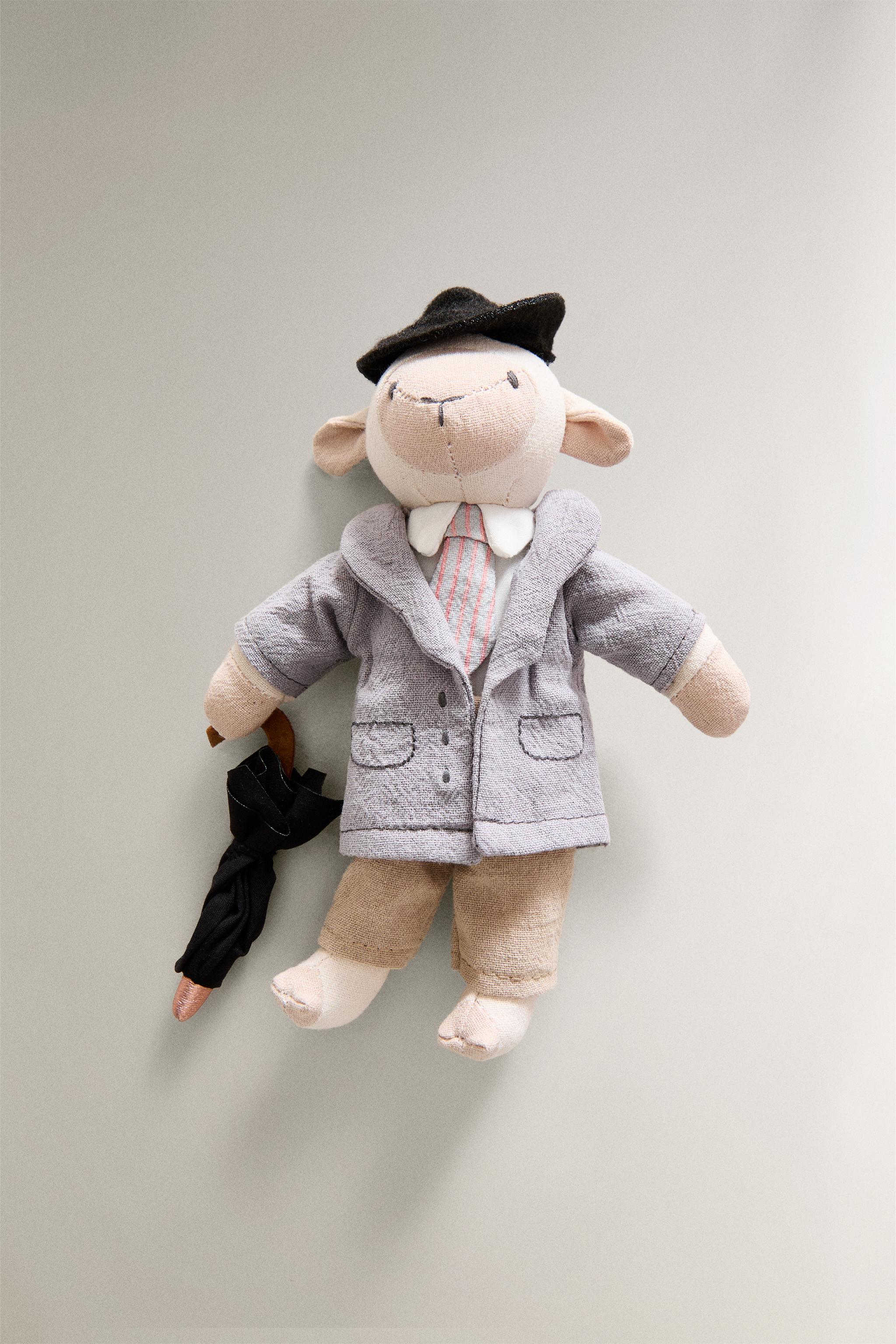 CHILDREN’S SHEEP FAMILY PLUSH TOY SET (SET OF 3)