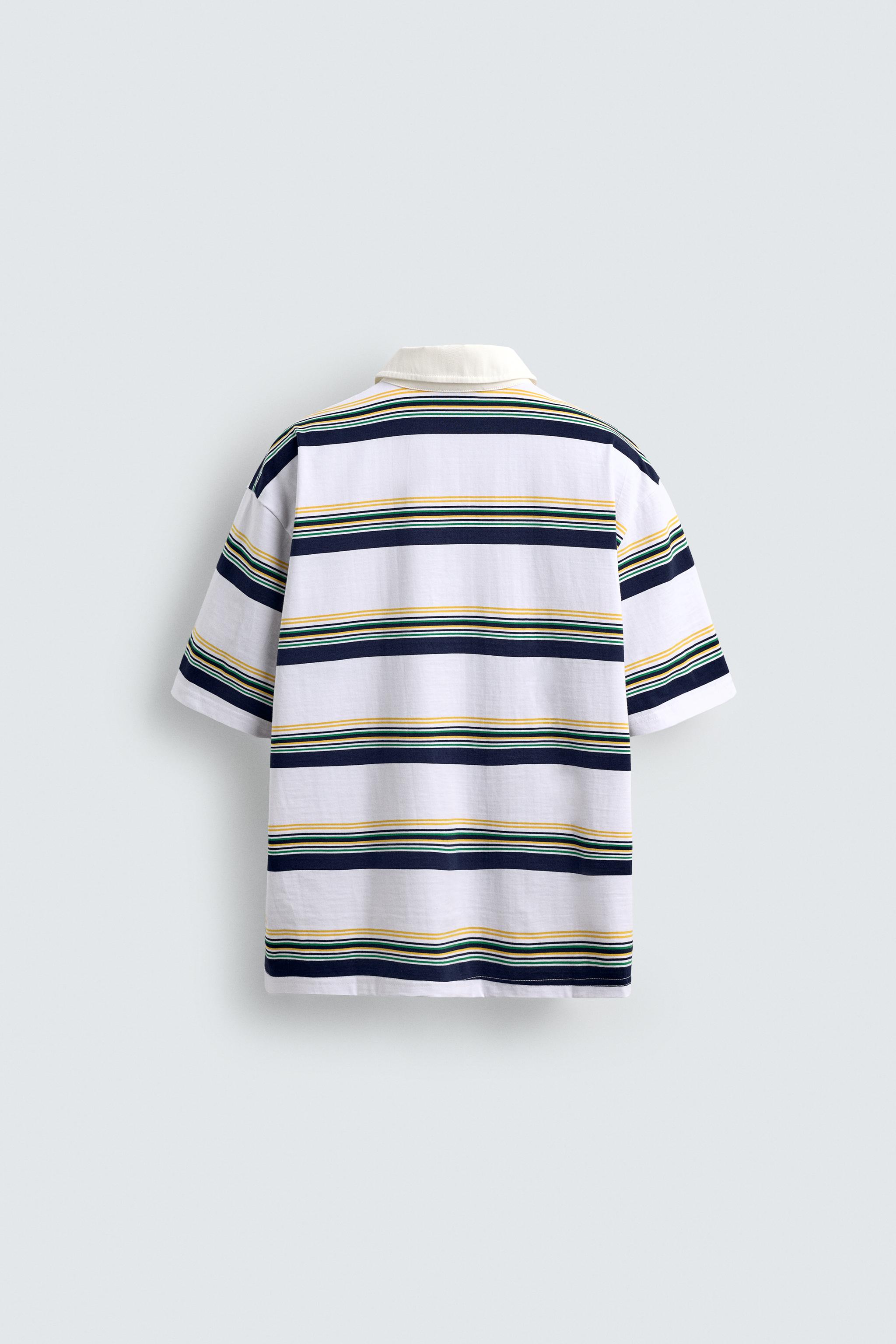 STRIPED POLO SHIRT