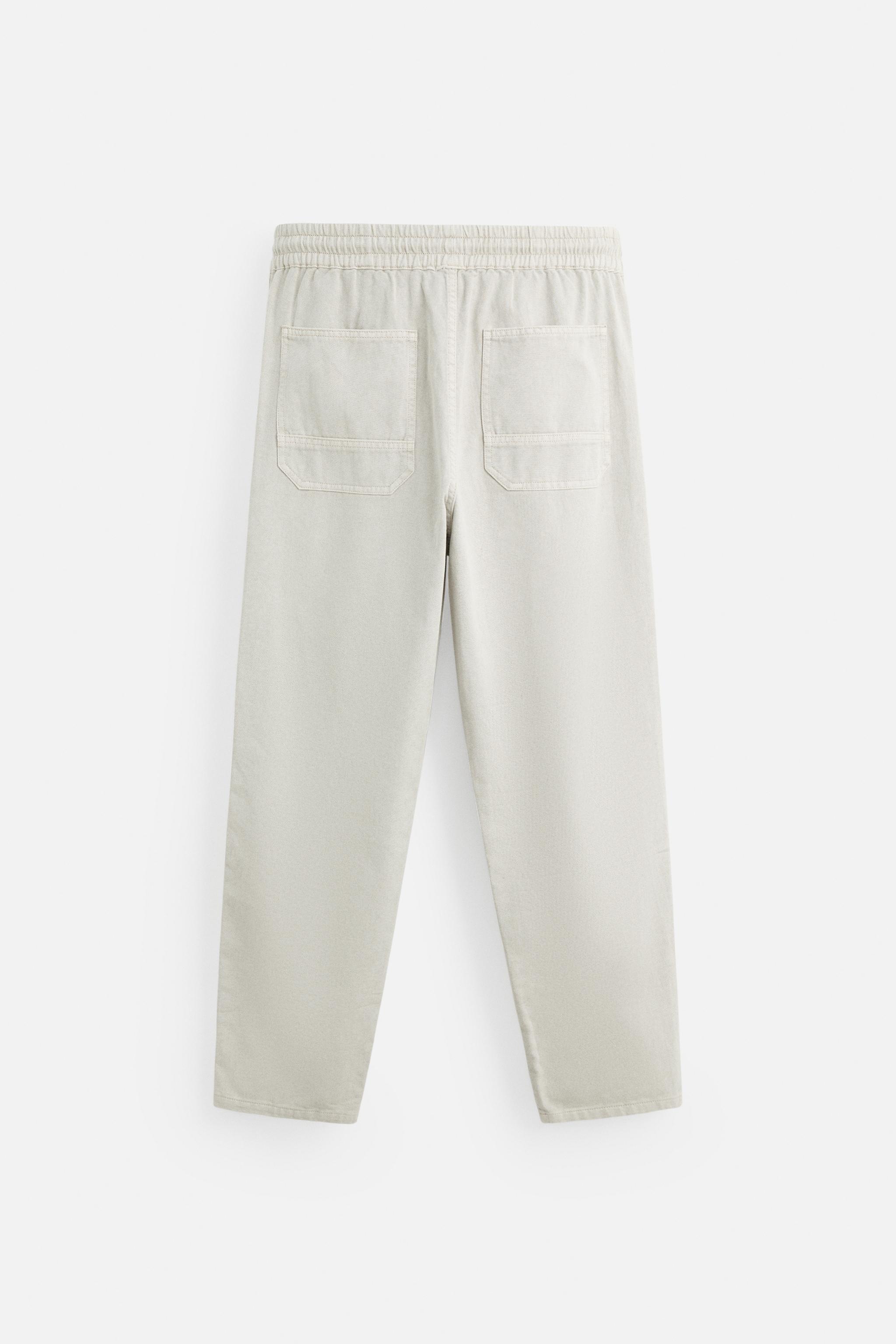 COTTON - LINEN PANTS