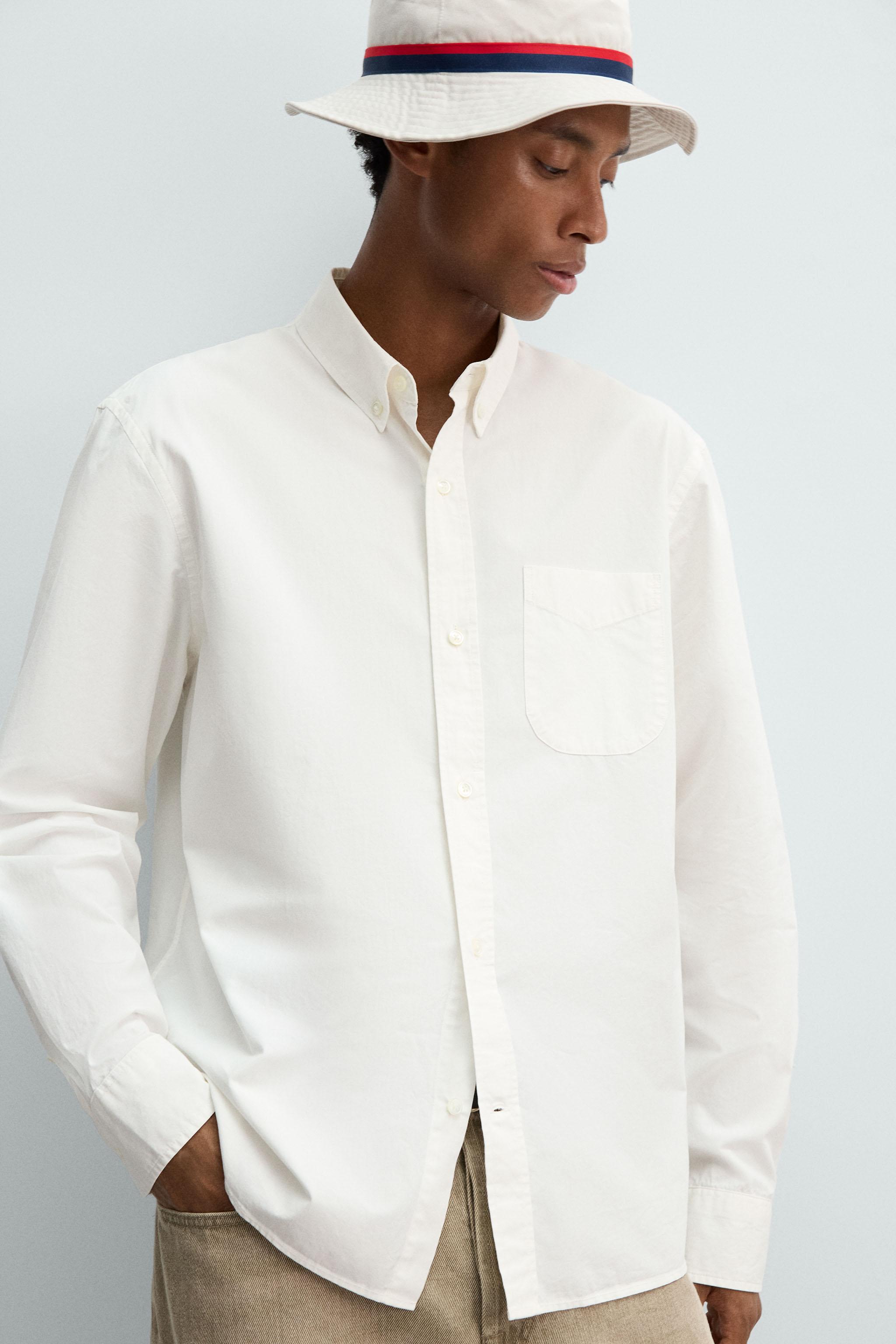 REGULAR FIT POCKET SHIRT