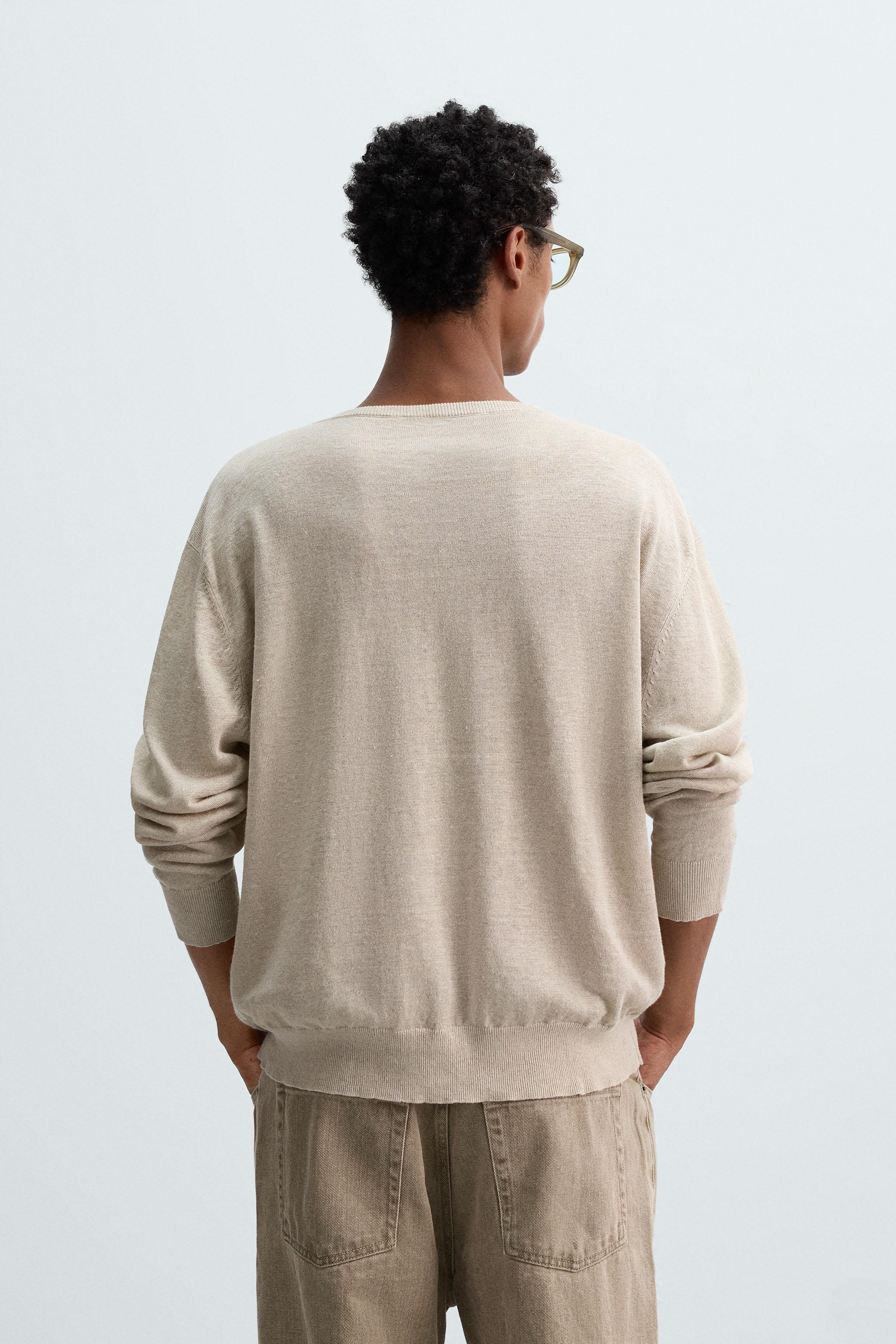 LIGHTWEIGHT LINEN SWEATER