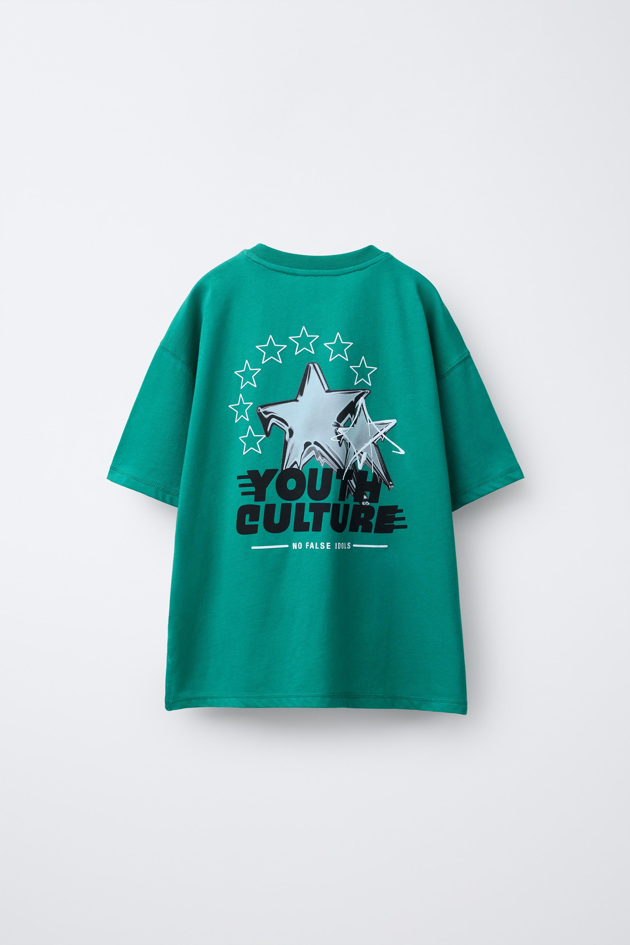 RAISED PRINT T-SHIRT