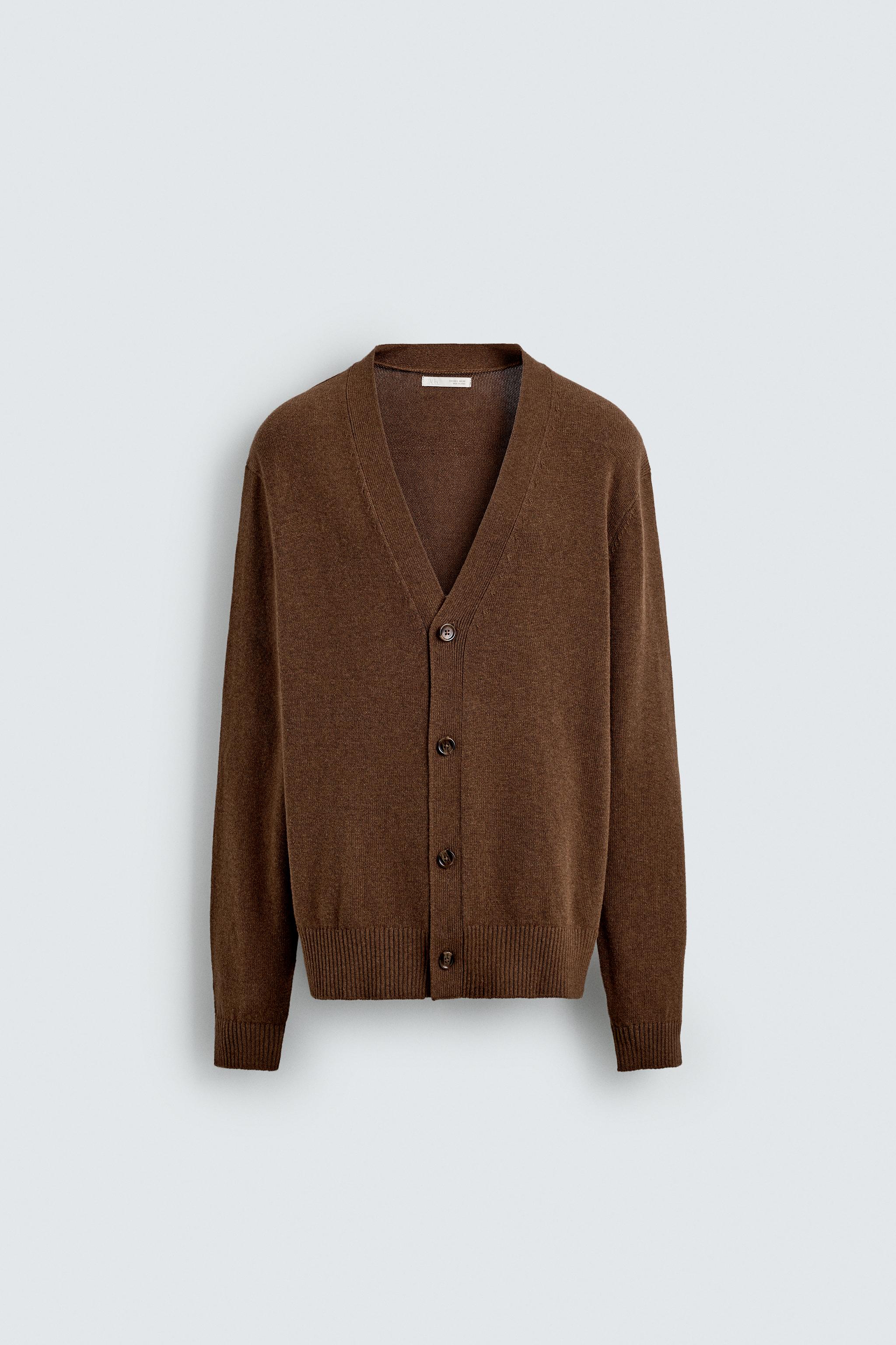 COTTON - CASHMERE CARDIGAN