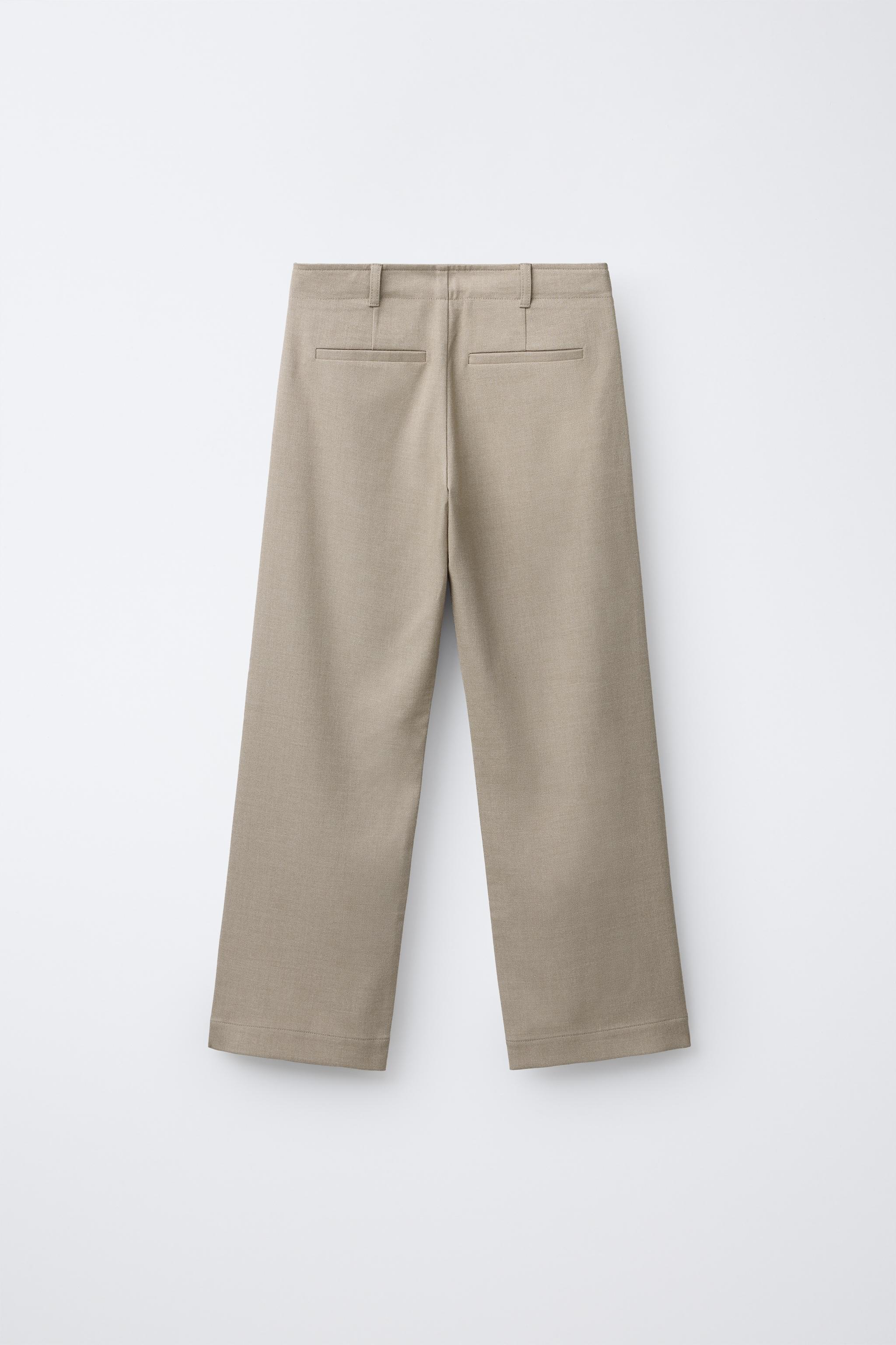 BUTTON TAILORED PANTS