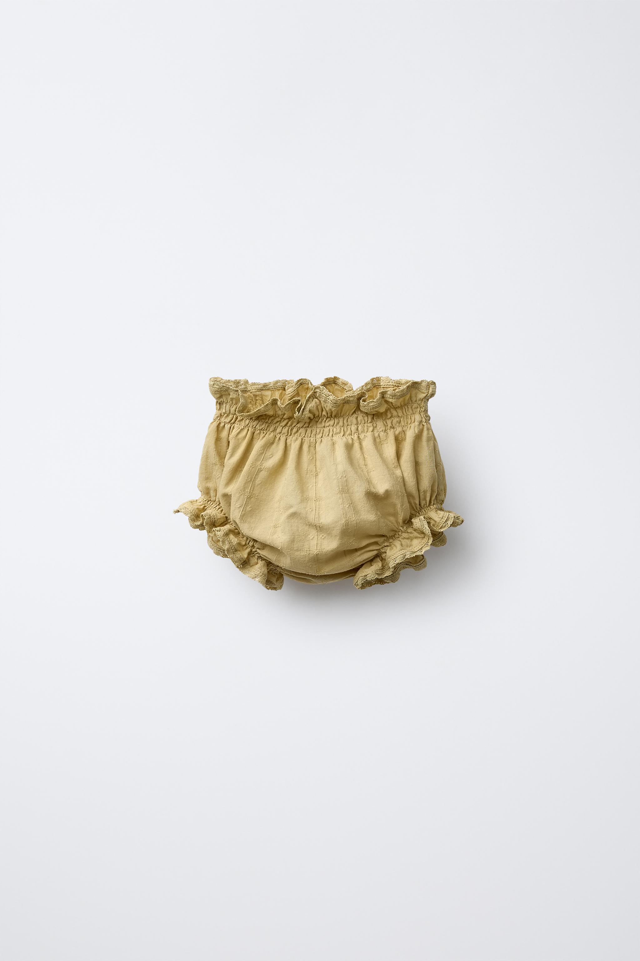 EMBROIDERED LACE PANTIES