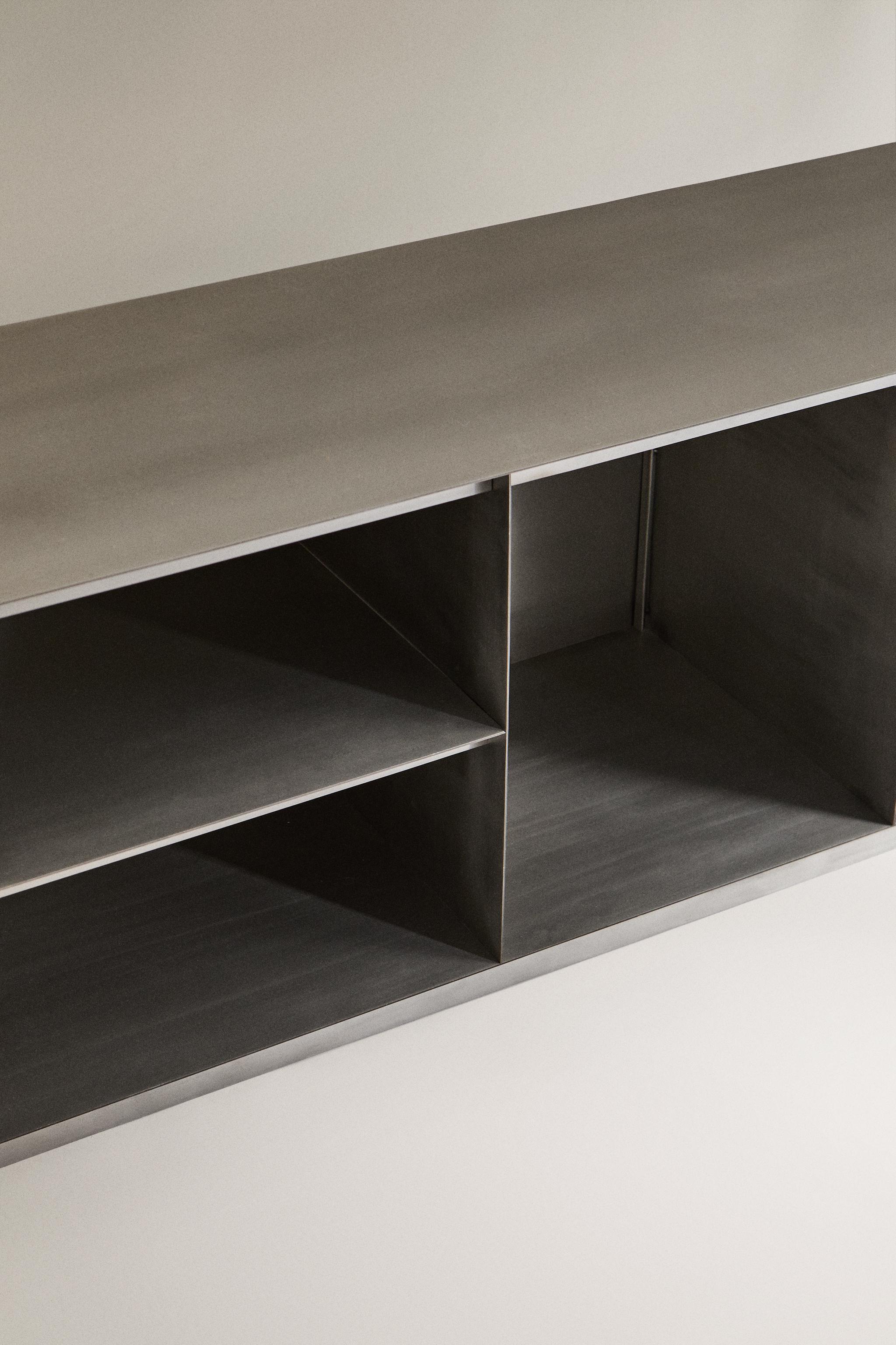 STAINLESS STEEL CONSOLE TABLE