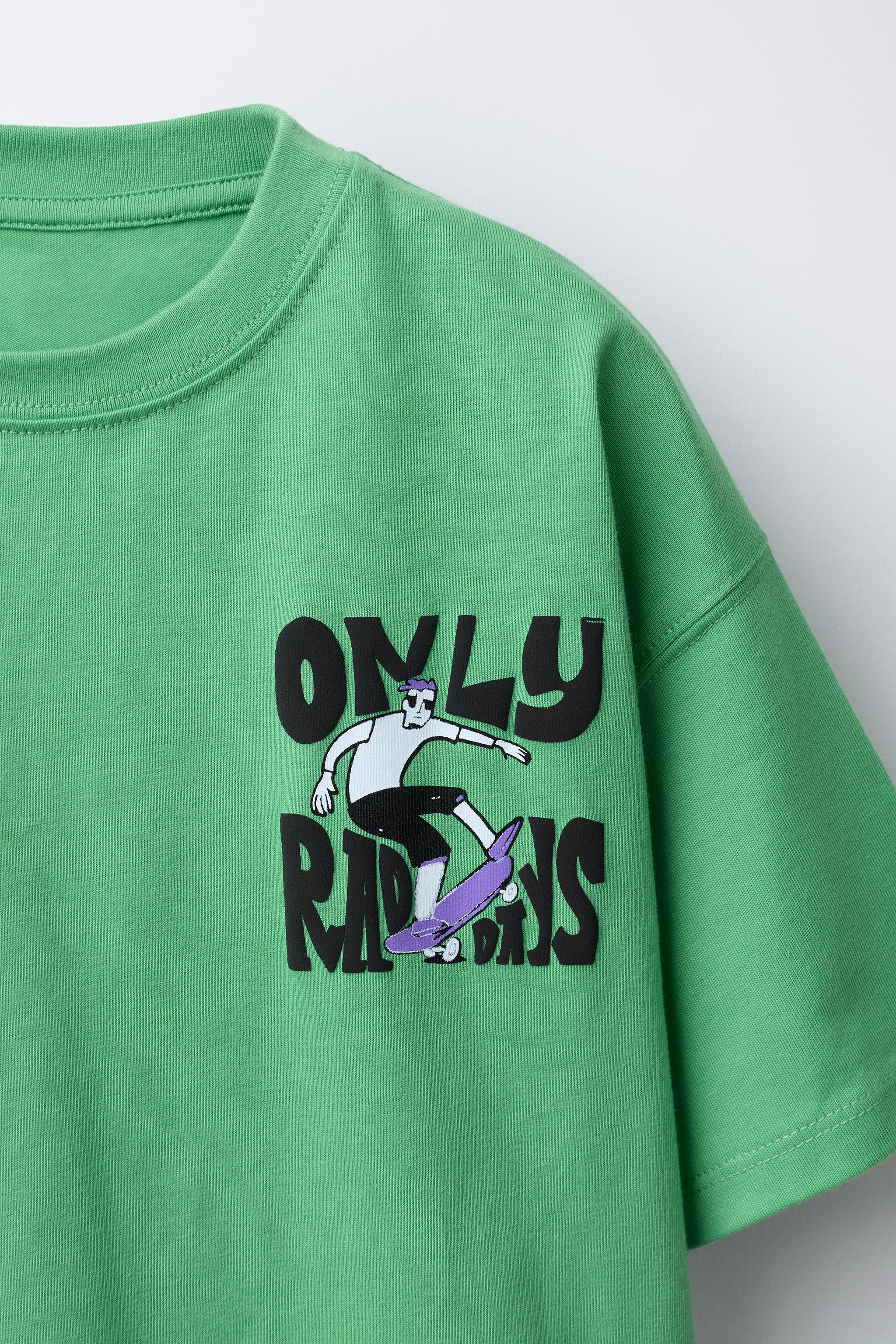 SKATER PRINT T-SHIRT