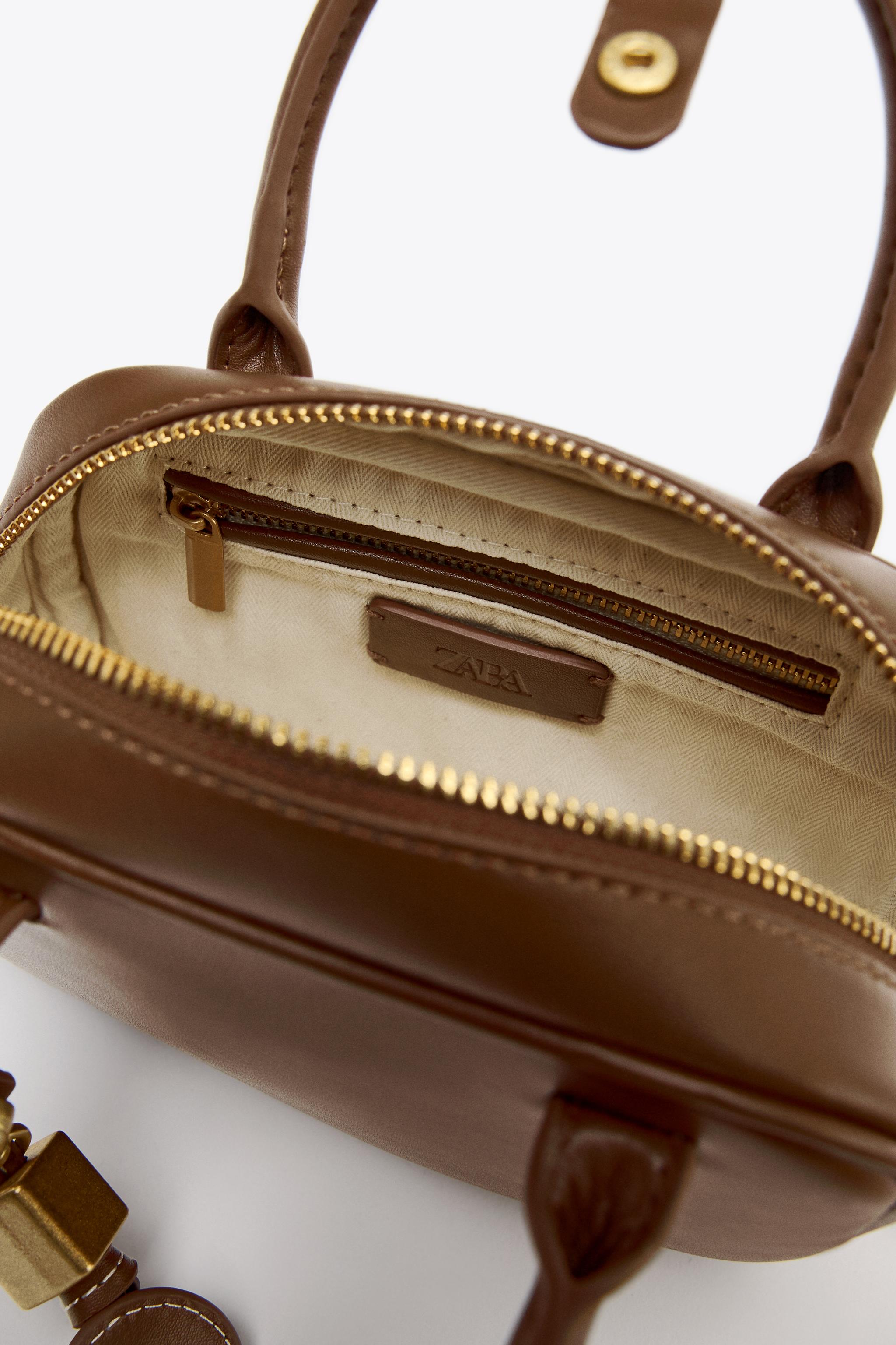 MINI TOPSTITCHED BAG