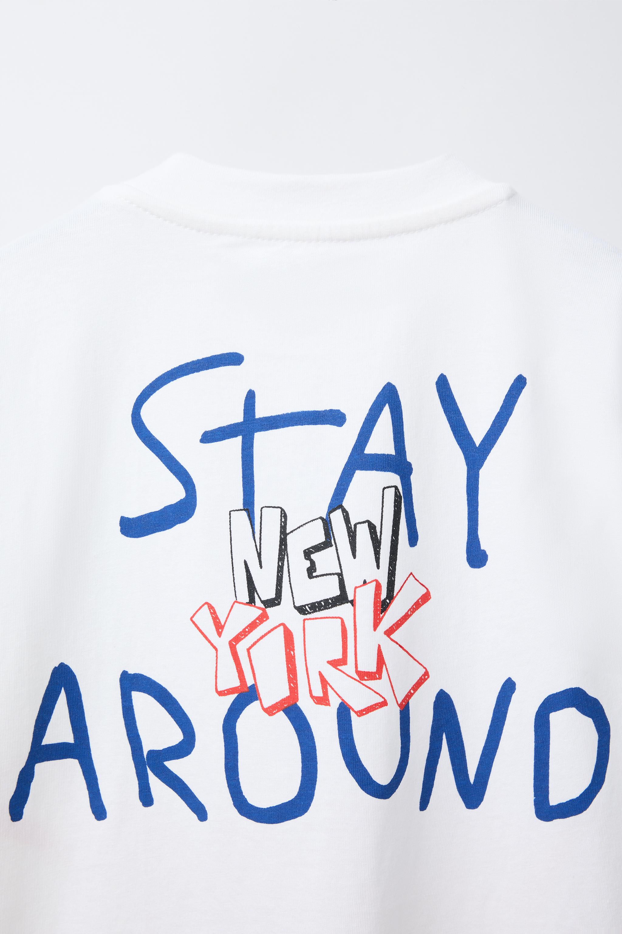 GRAFFITI PRINT T-SHIRT