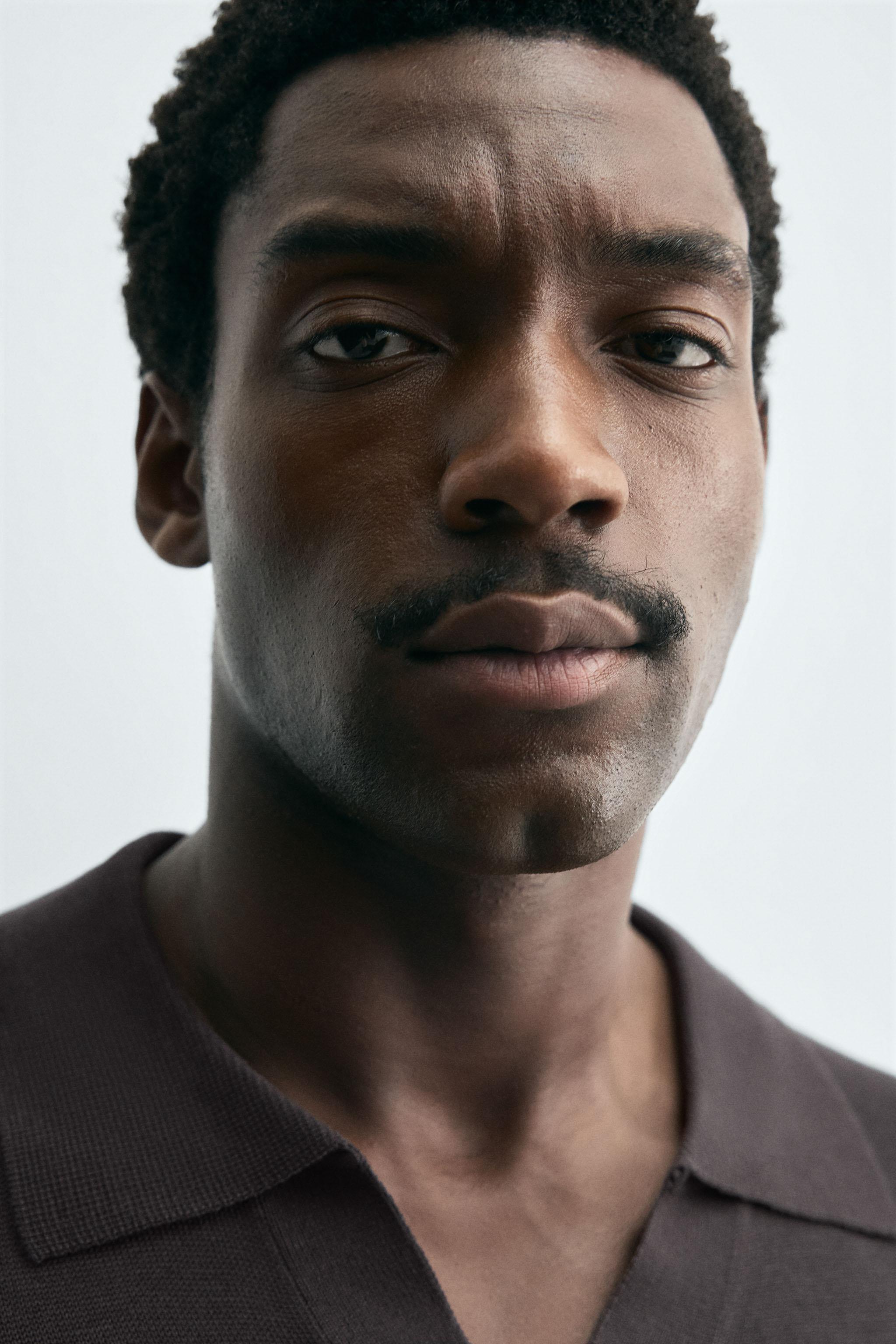 TEXTURED KNIT POLO SHIRT