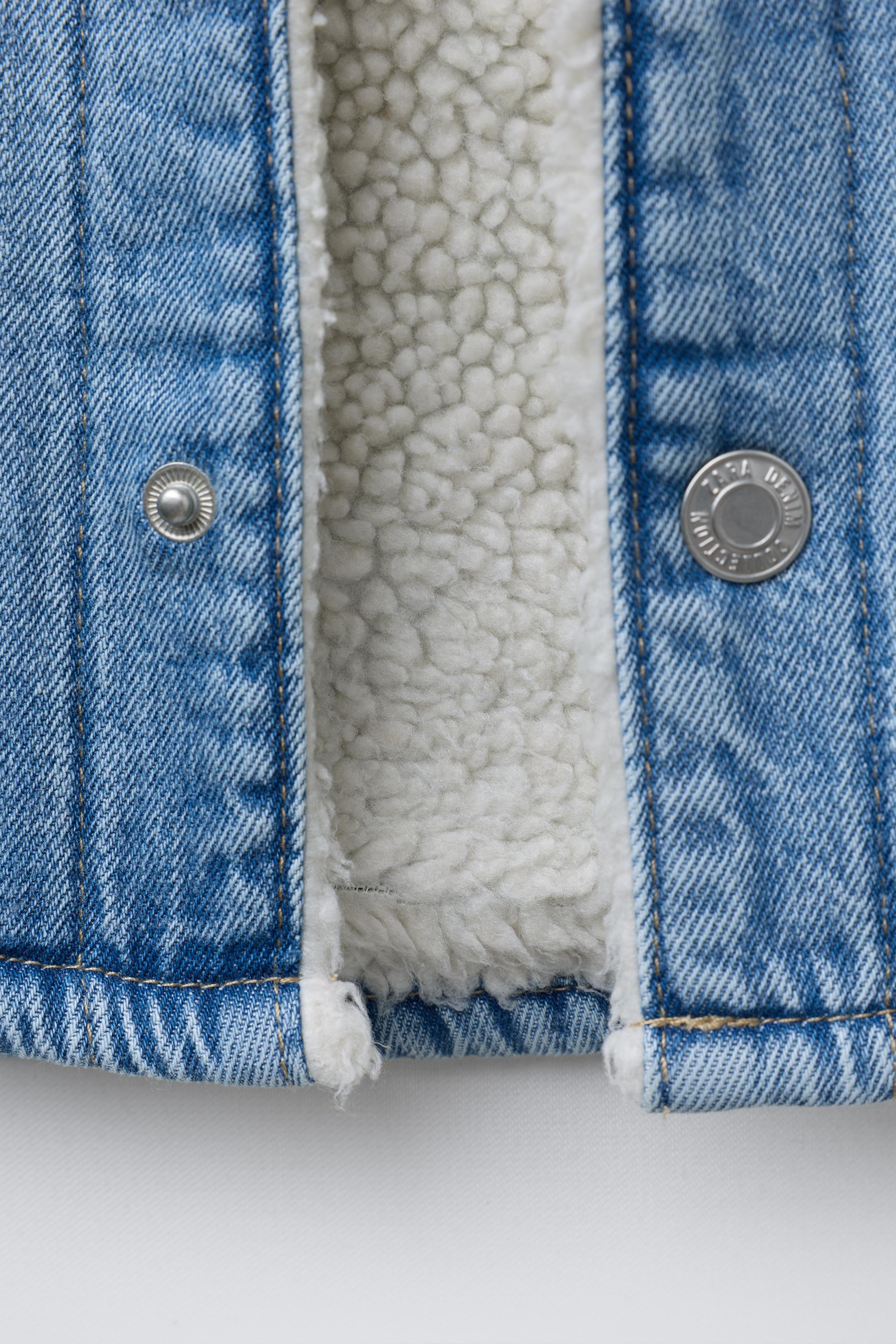 DENIM SHERPA OVERSHIRT