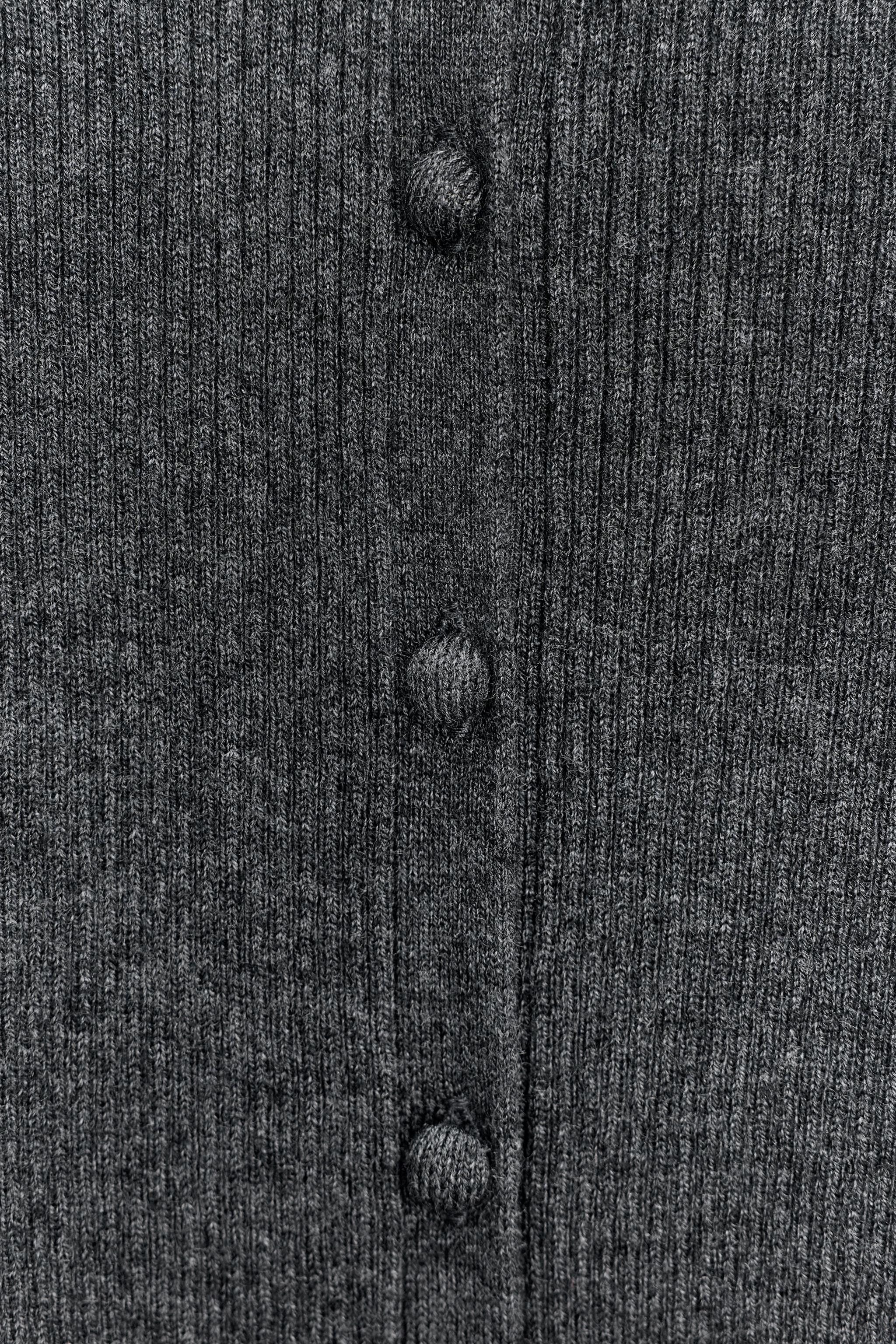 FLORAL WOOL BLEND CARDIGAN