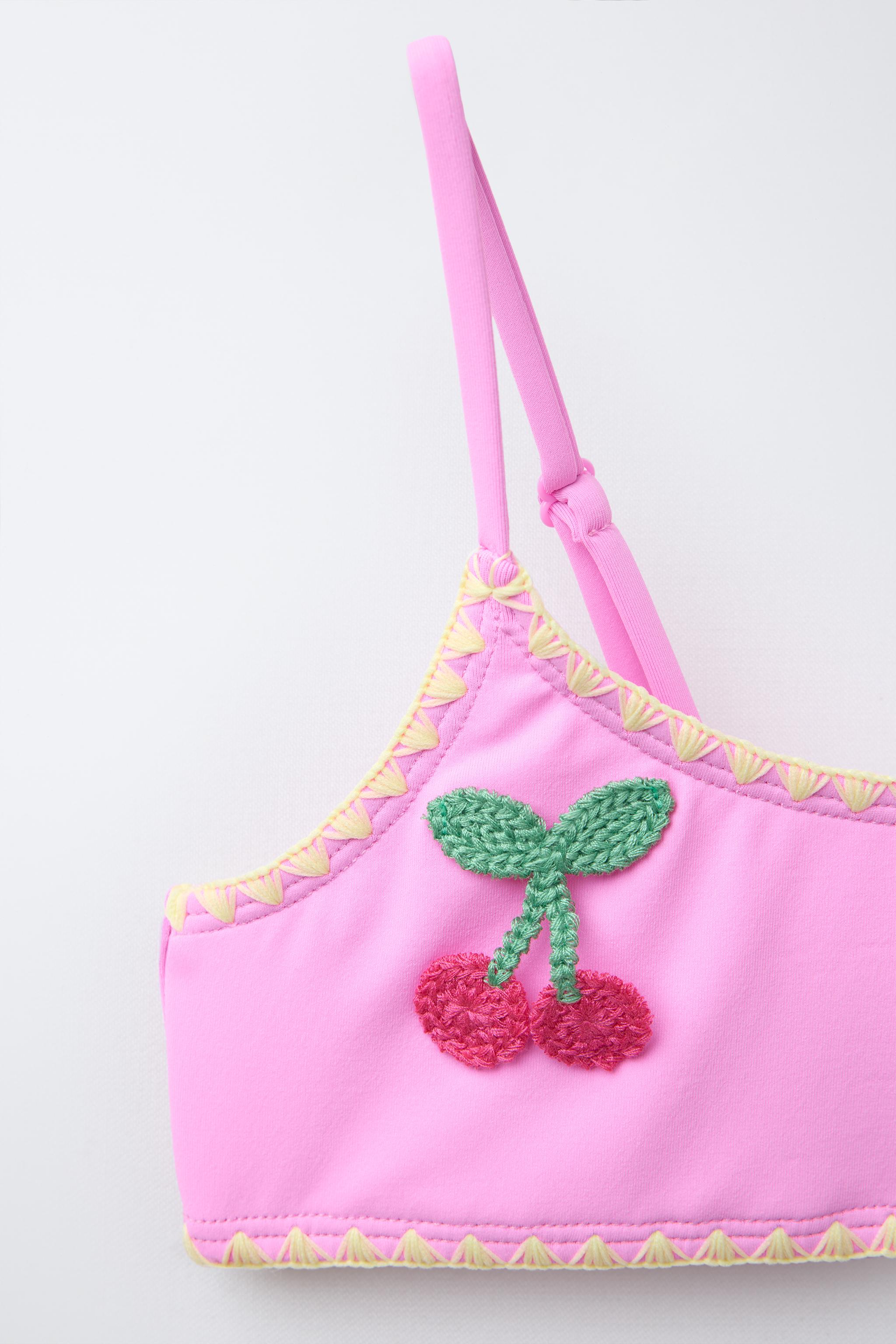 6-14 YEARS/ CROCHET FRUIT BIKINI