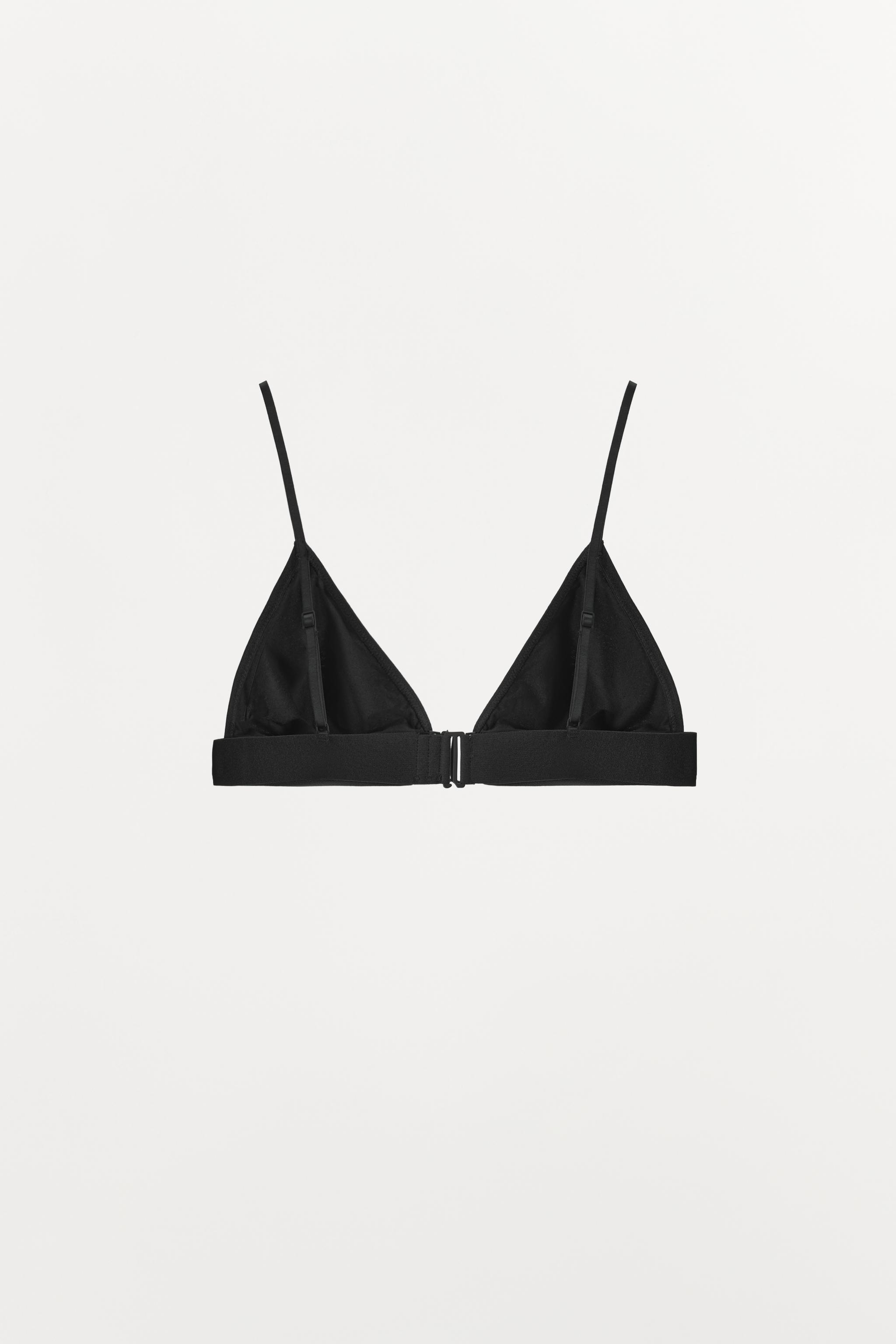 VISCOSE BRALETTE WITH METAL DETAIL