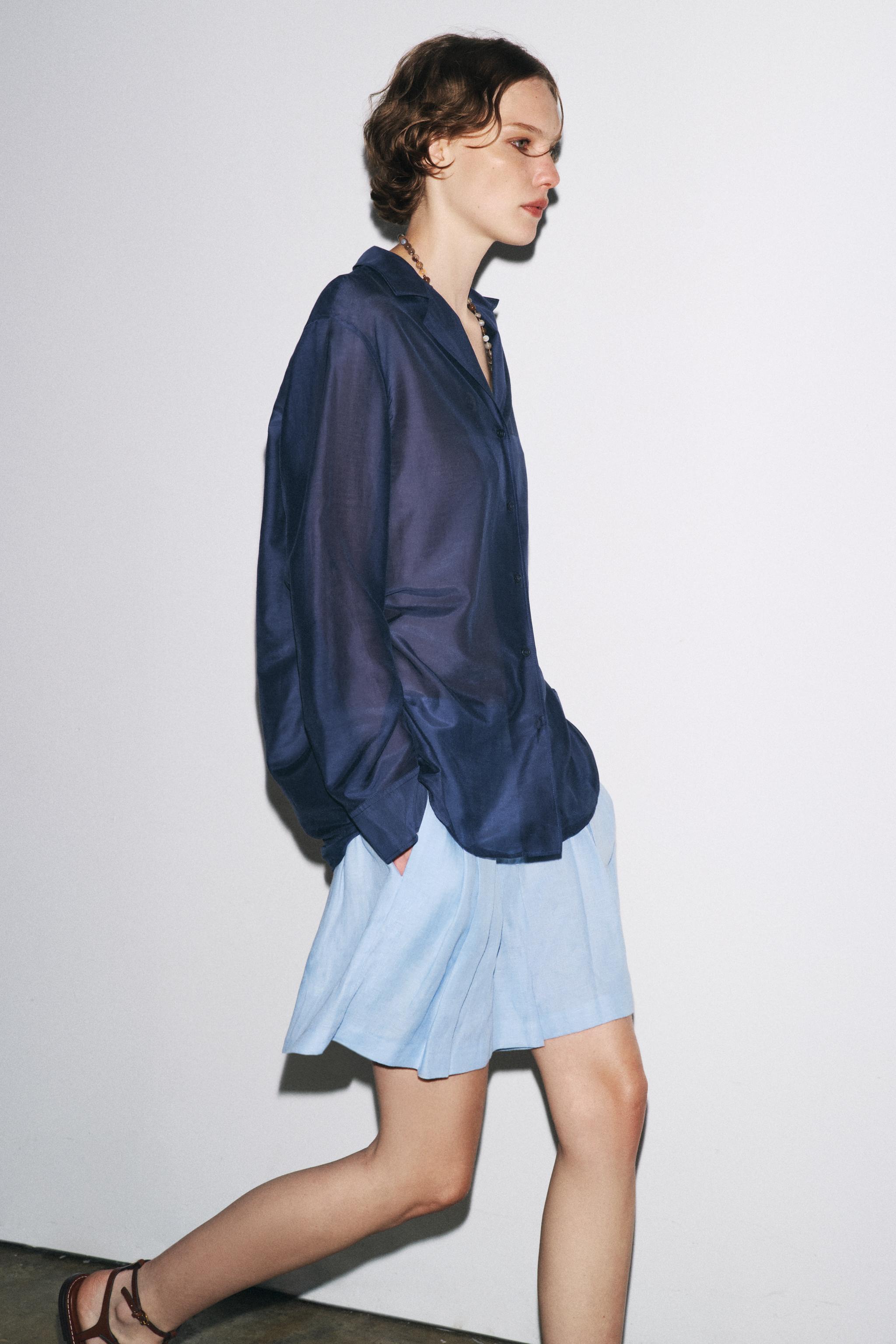 ZW COLLECTION SILK SHIRT