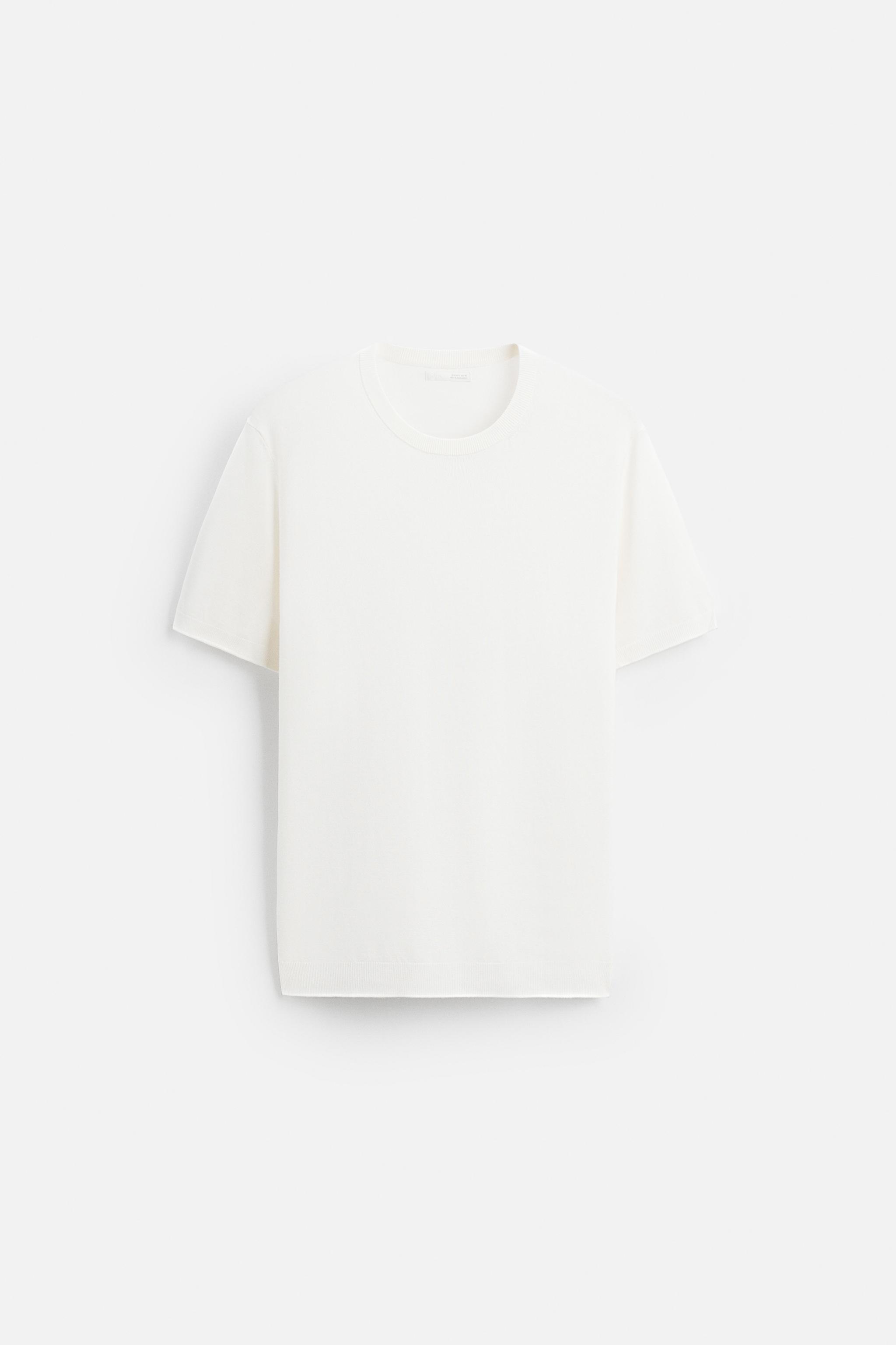 KNIT REGULAR FIT T-SHIRT