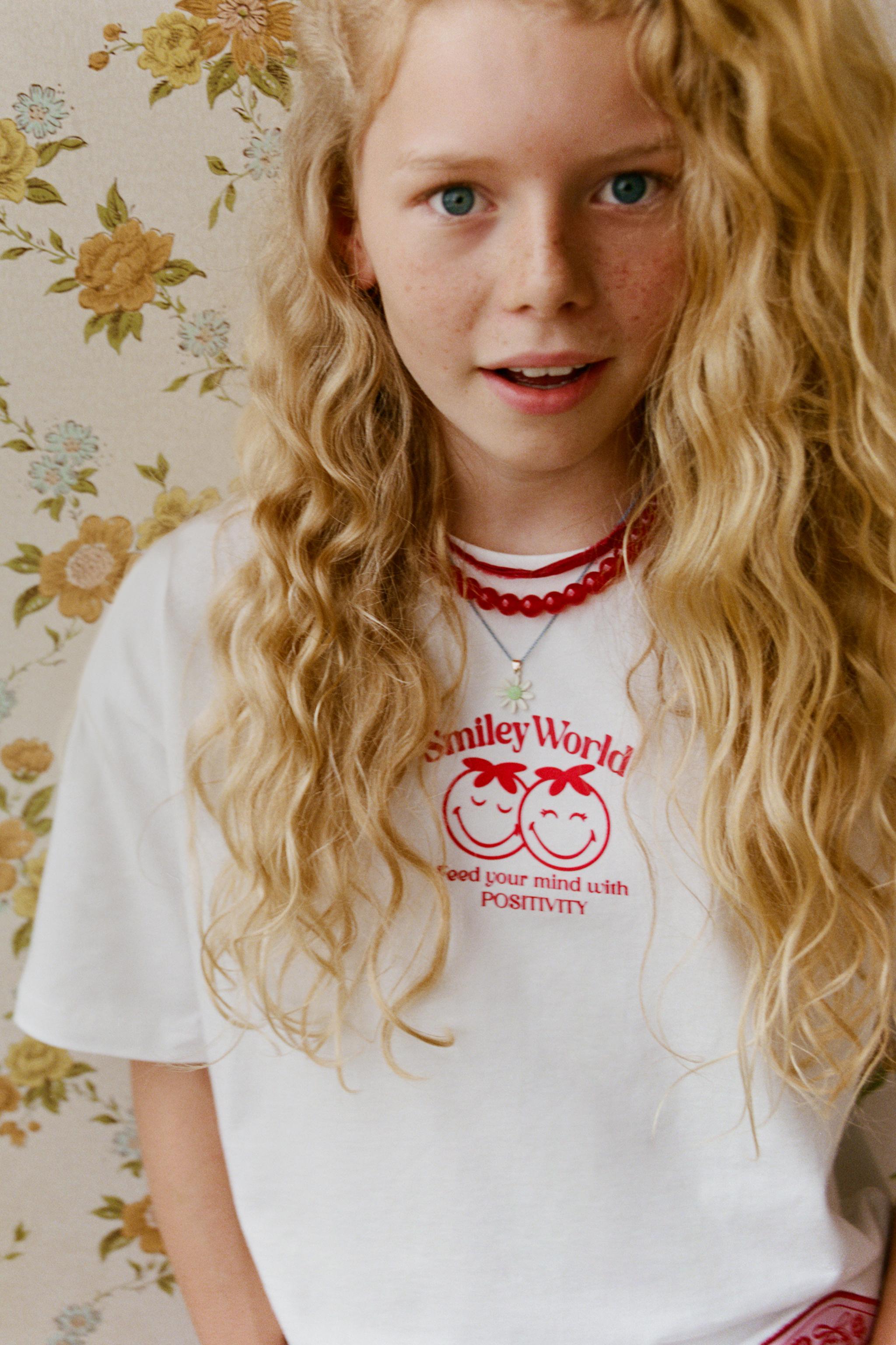 SMILEYWORLD ® PRINT AND PATCH T-SHIRT