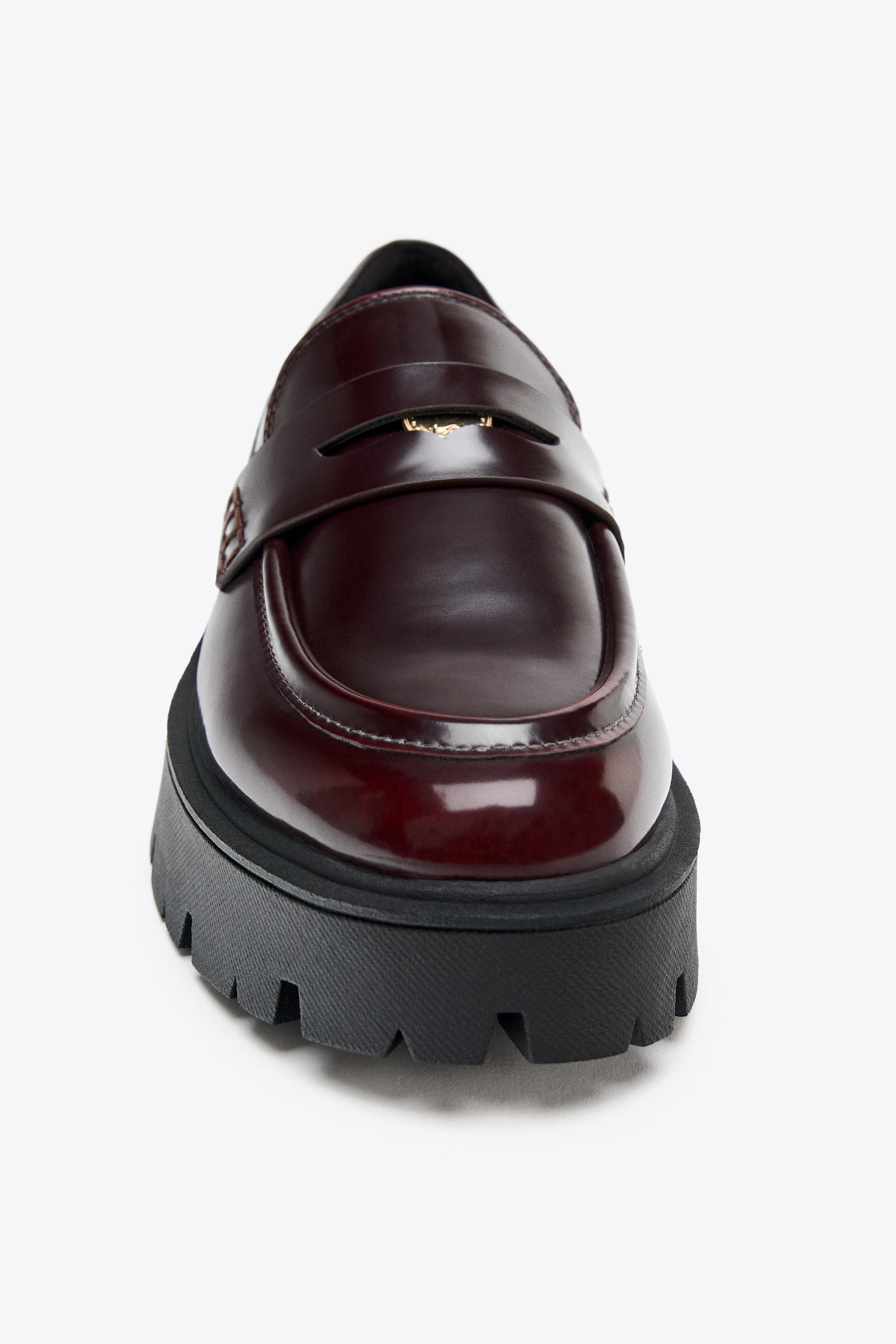 PENNY LOAFER WITH PLATFORM SOLE