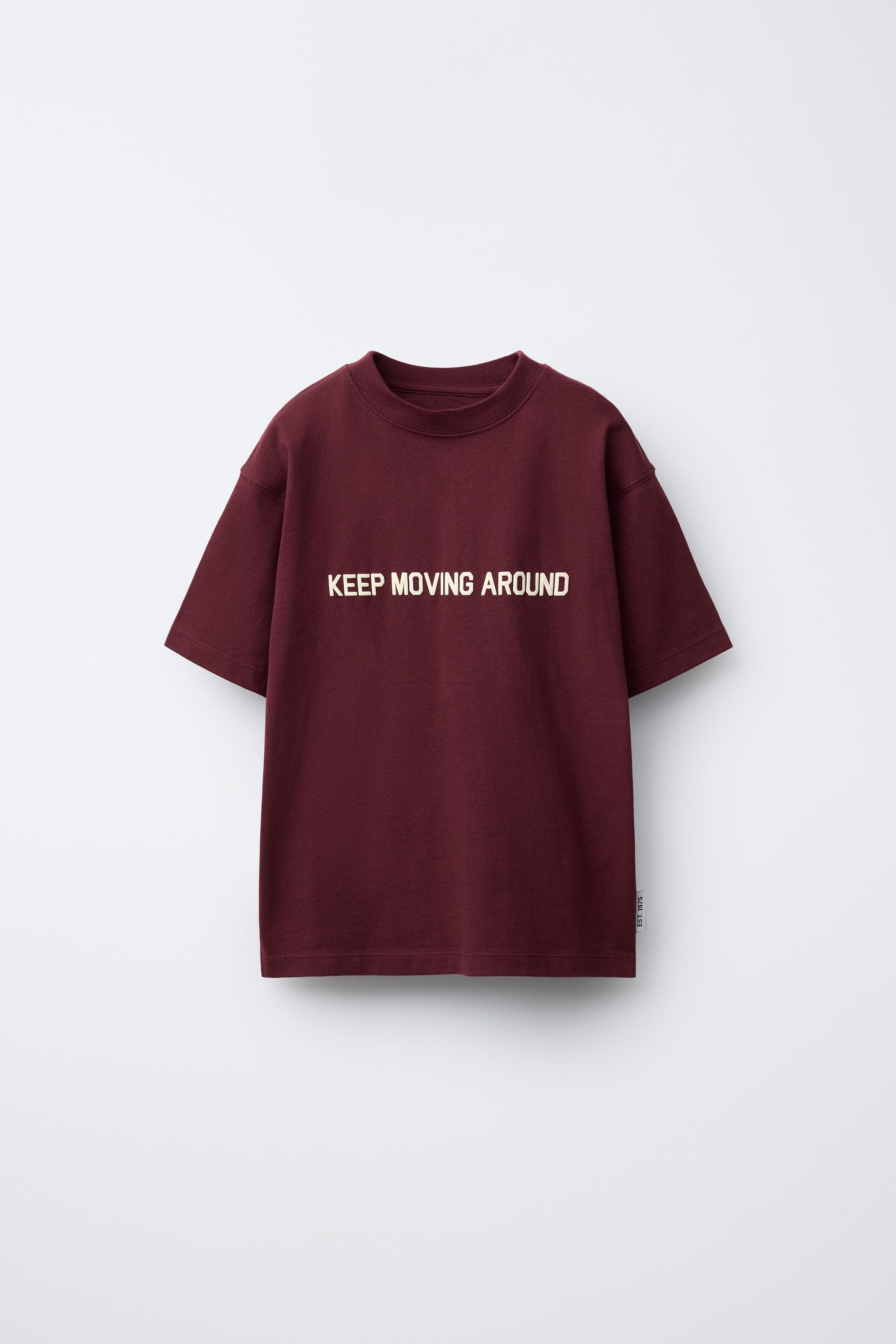 VARSITY RAISED TEXT T-SHIRT