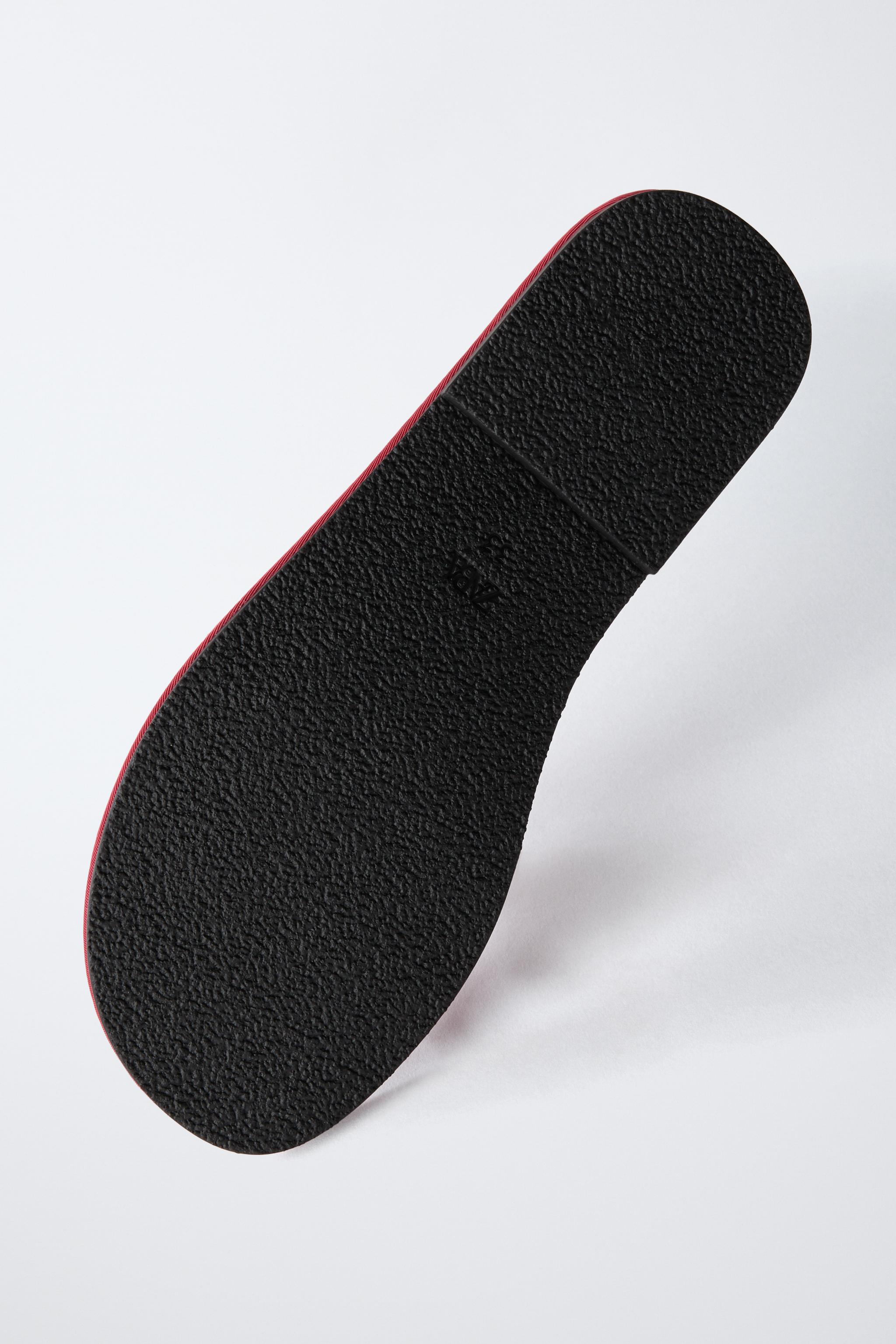 CHERRY BEADED SANDALS