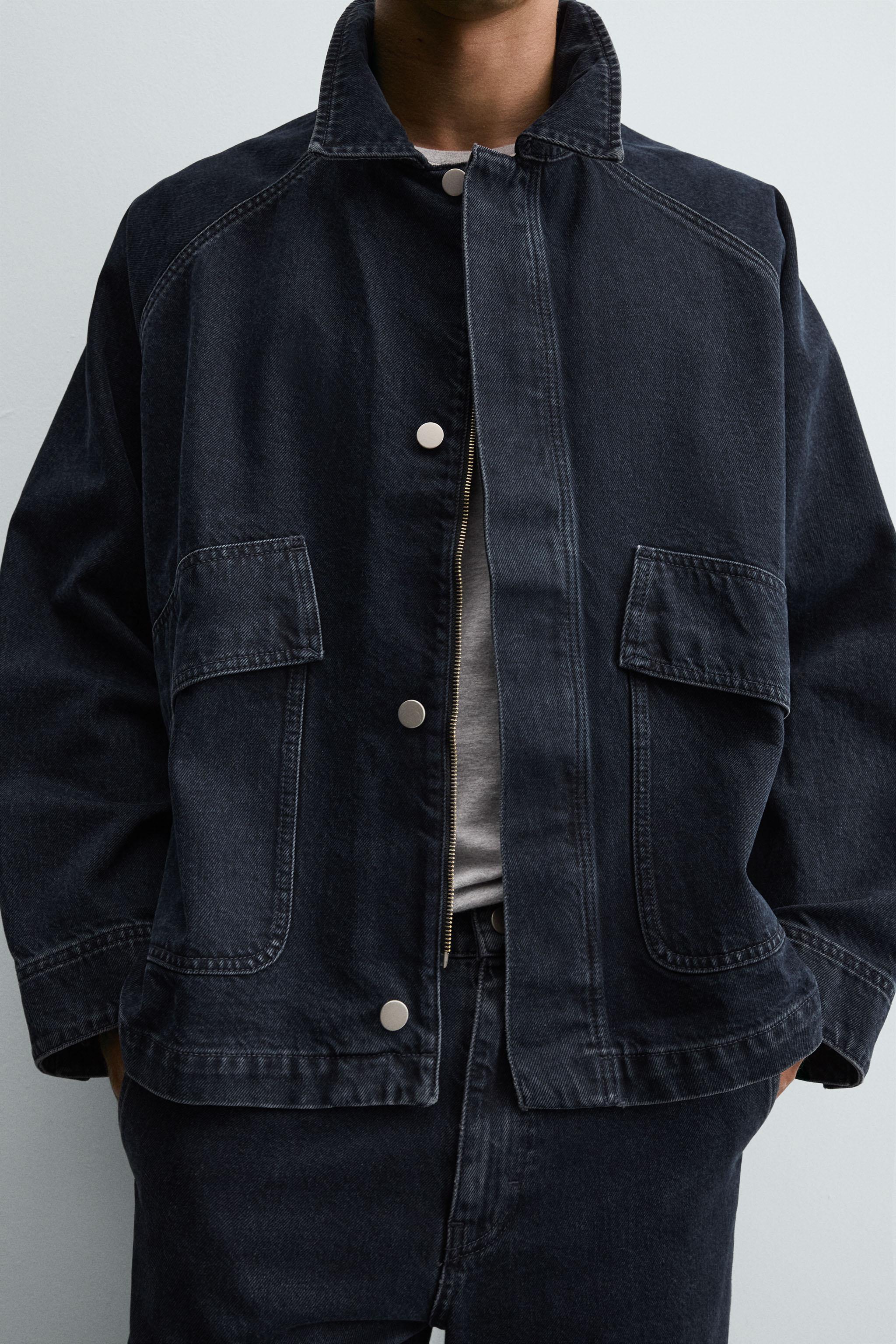 DENIM JACKET WITH POCKETS
