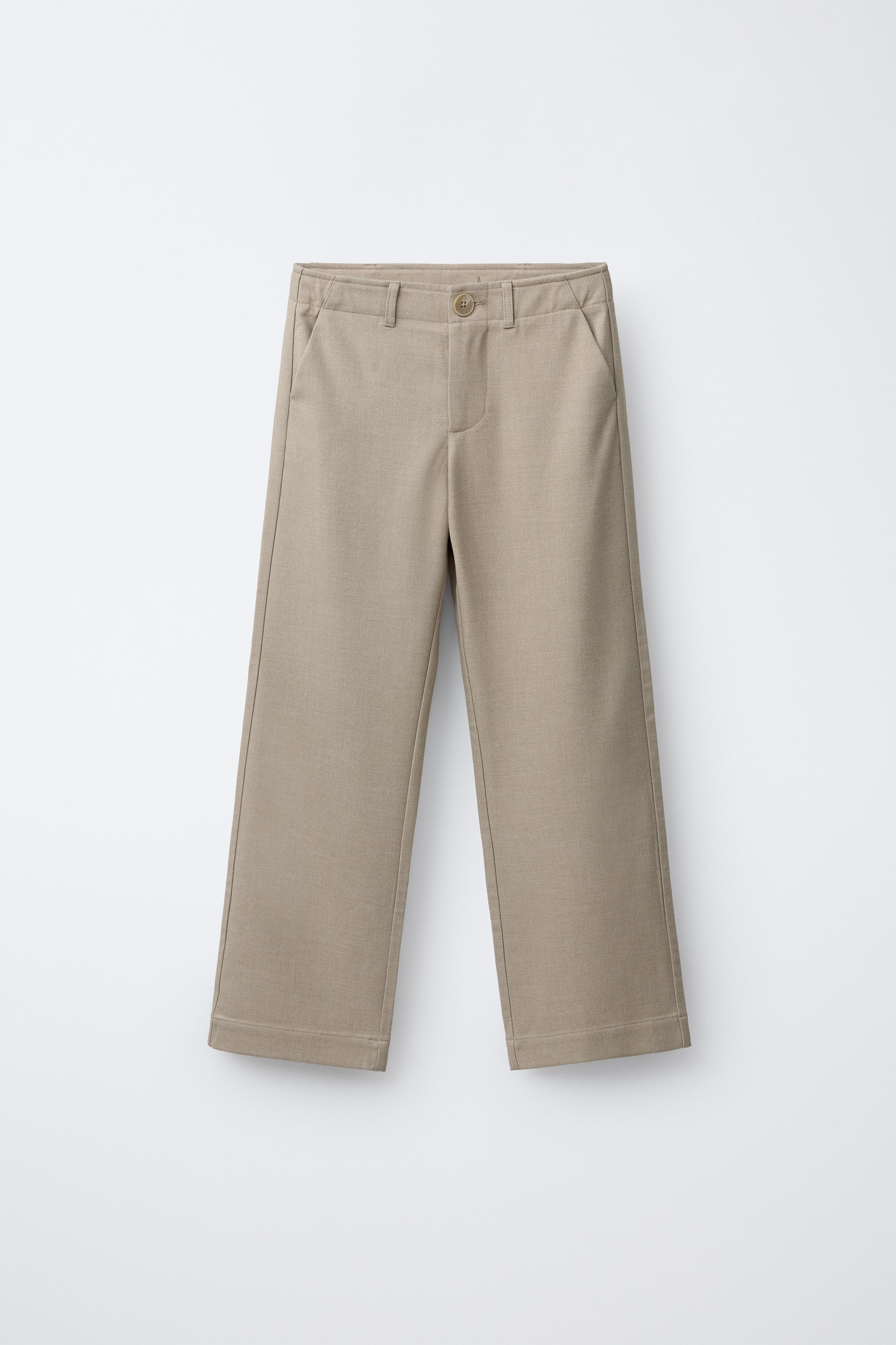 BUTTON TAILORED PANTS