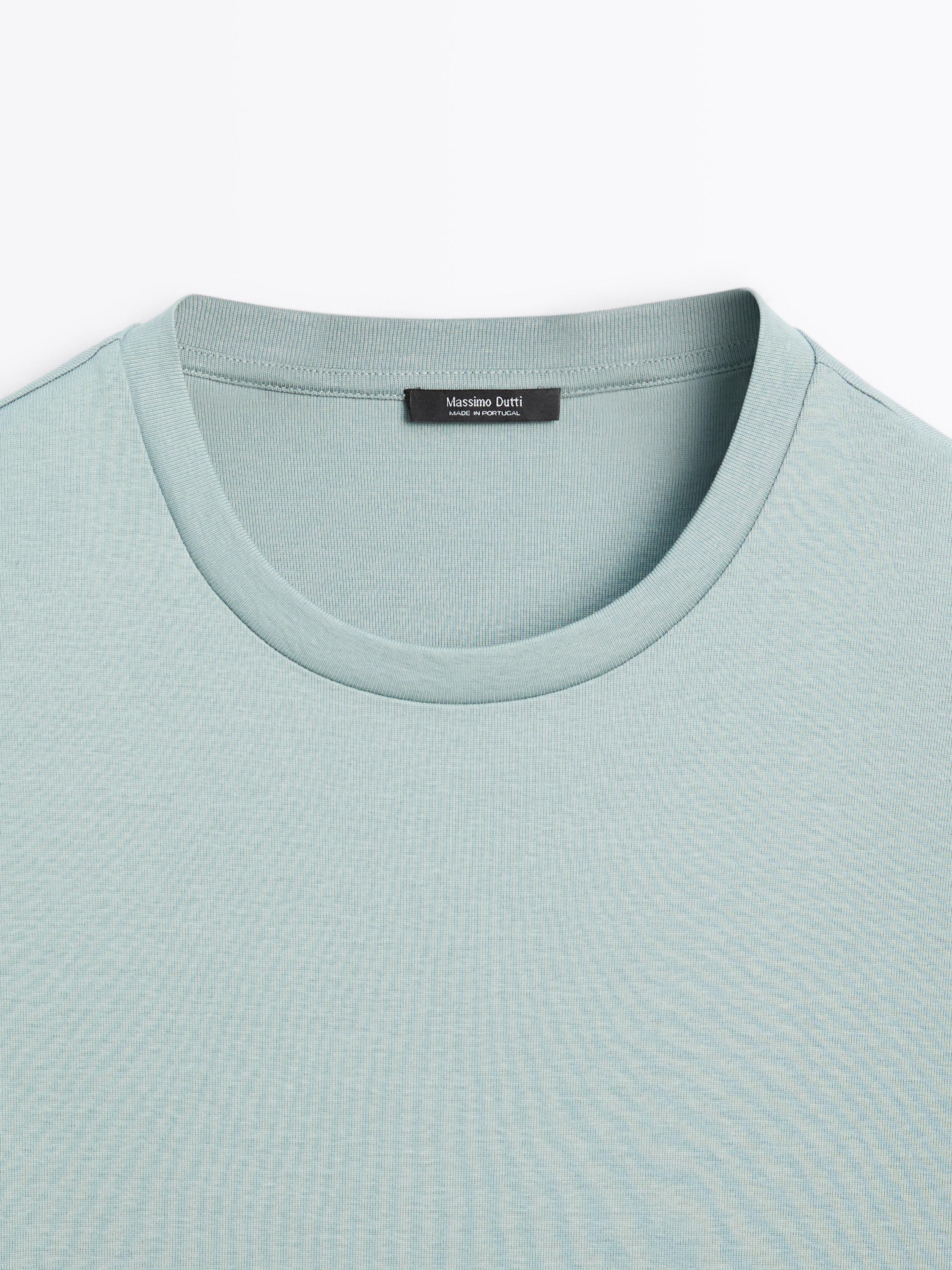 100% mercerised cotton T-shirt